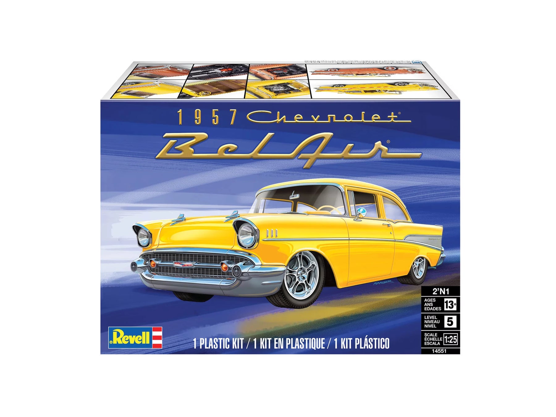 Sedán de dos puertas Chevy® Bel Air® ’57