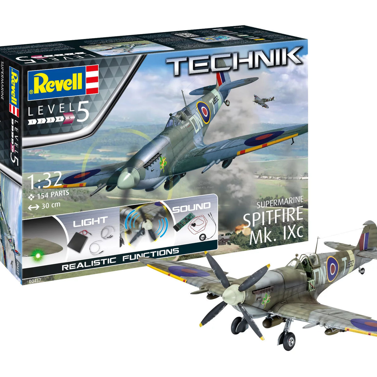 航空機・ヘリコプター Revell Supermarine Spitfire Mk. IXc 1:32 460340_1200x1200_crop_center.