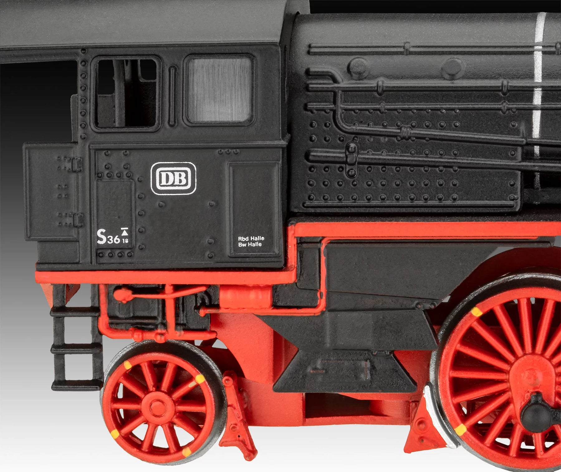 Sneltreinlocomotief S3-6 BR18(5) met tender 2'2'T