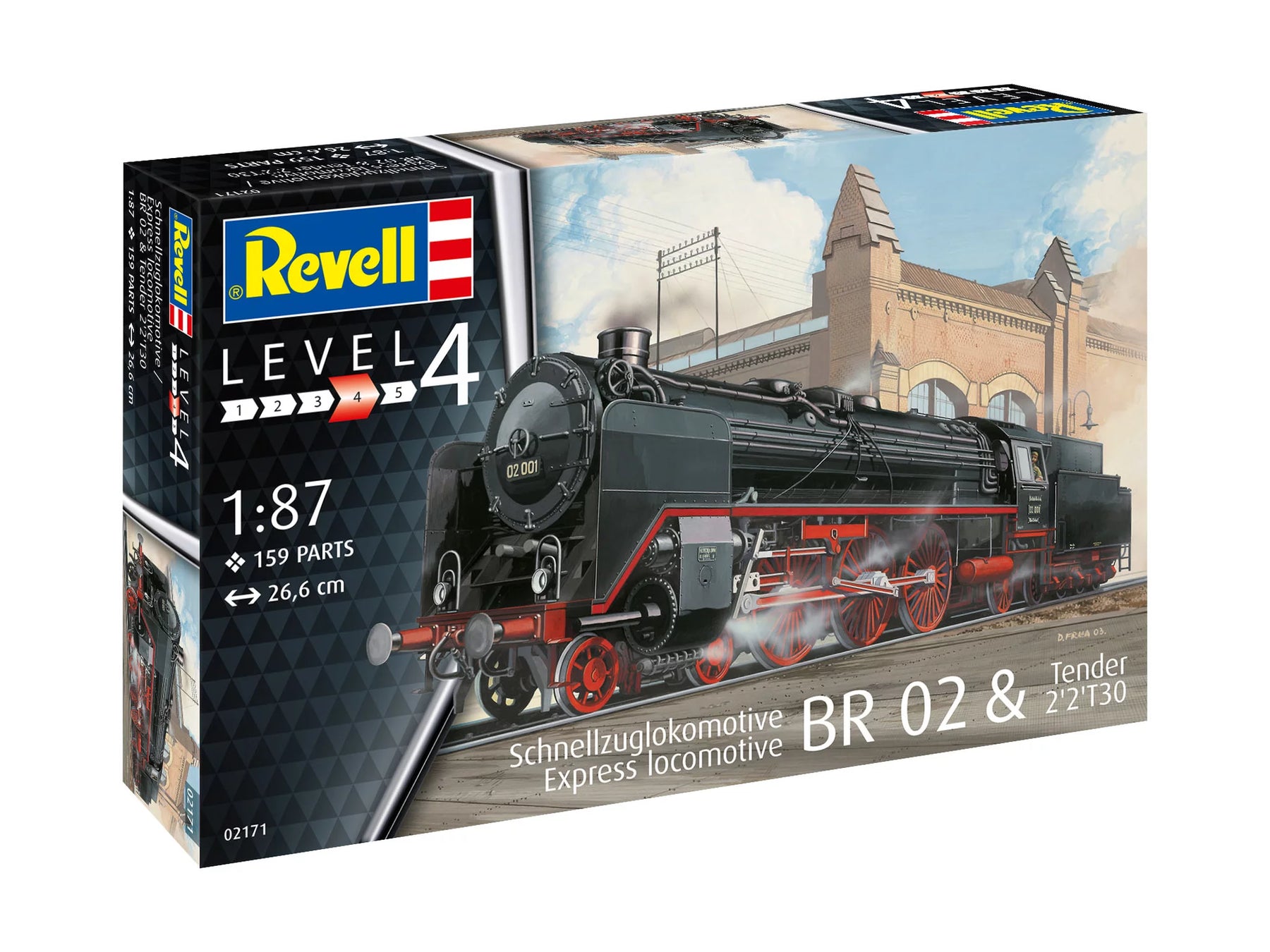 Locomotiva per treni rapidi BR02 - Tender 2'2' T30
