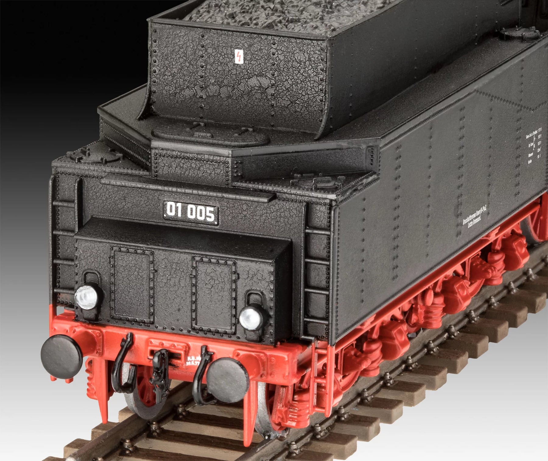 Express train locomotive BR01 - Tender 2'2' T32