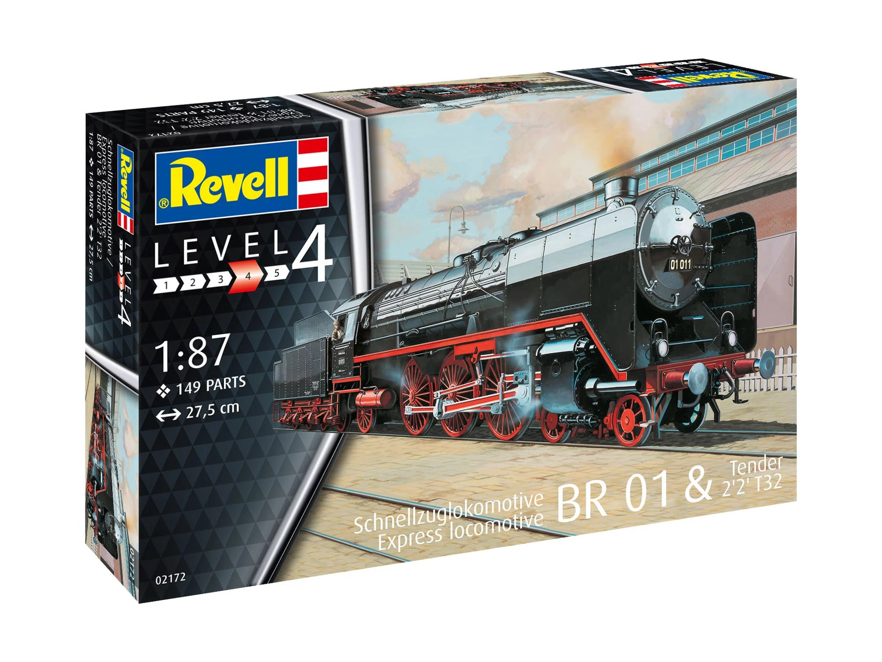 Express train locomotive BR01 - Tender 2'2' T32