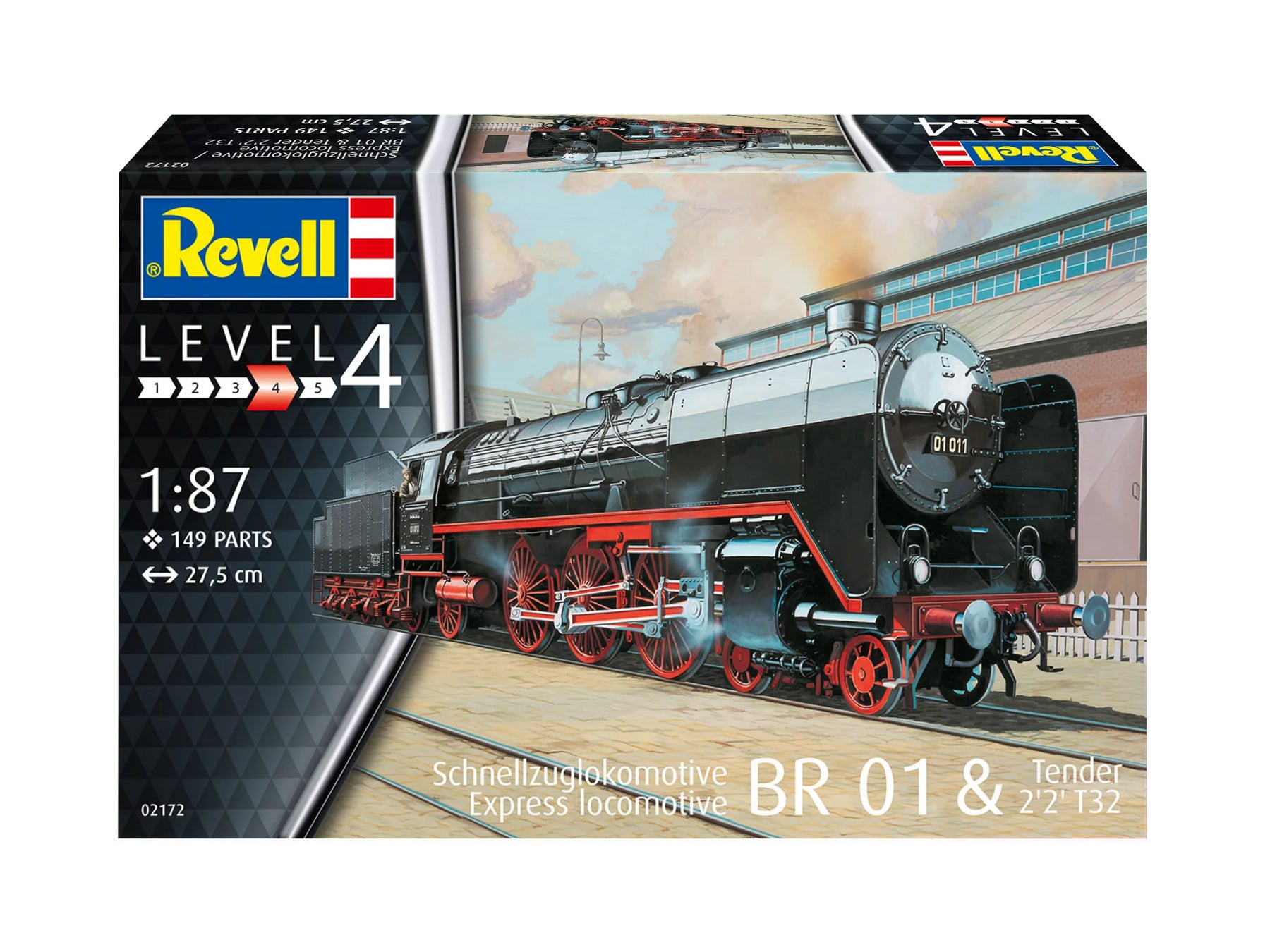 Express train locomotive BR01 - Tender 2'2' T32