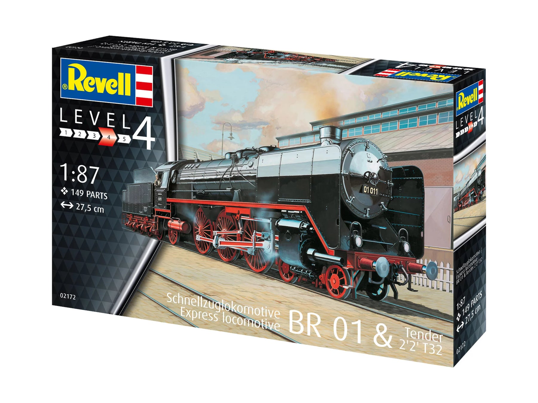 Express train locomotive BR01 - Tender 2'2' T32