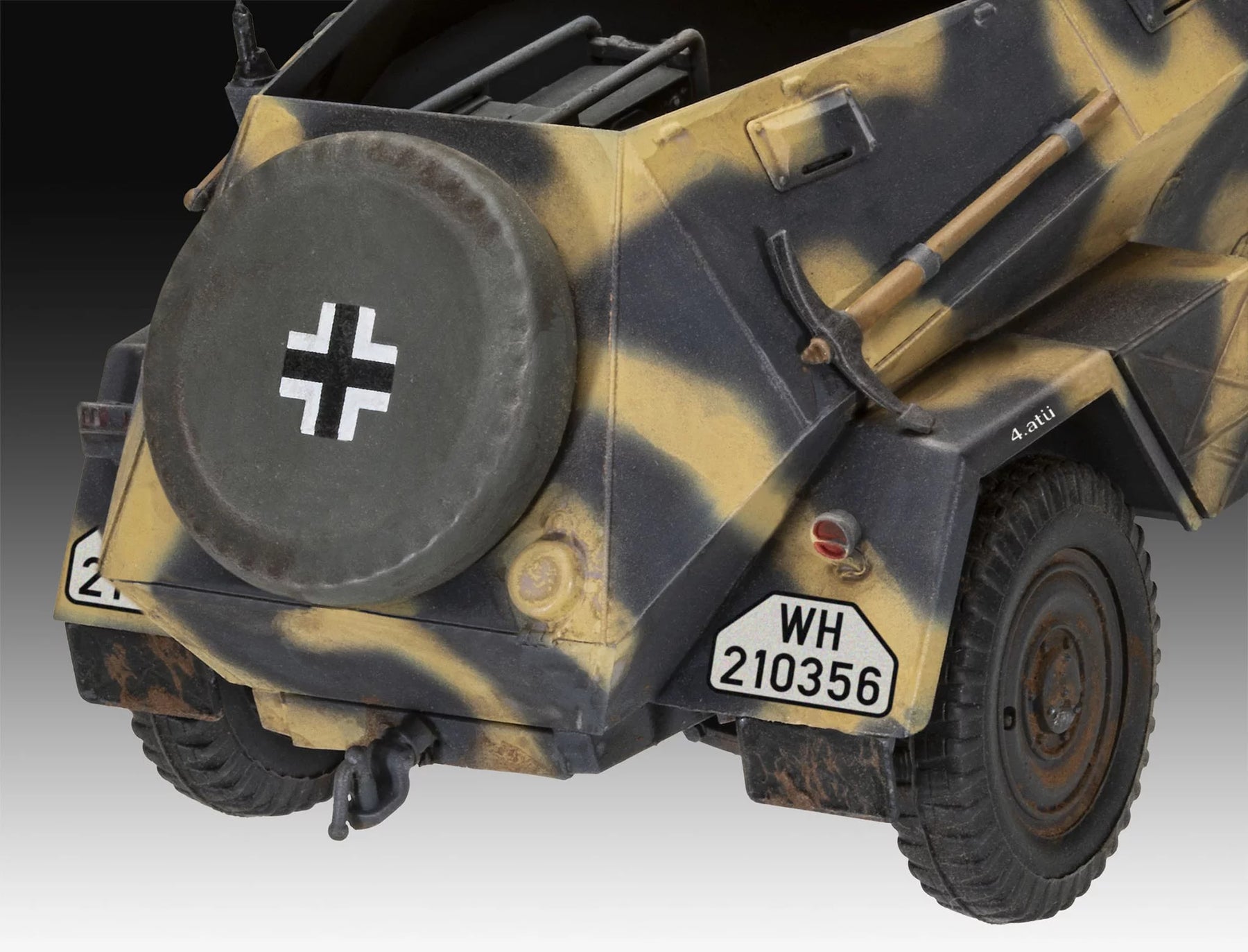 German Command Armoured Vehicle Sd.Kfz.247 Ausf.B