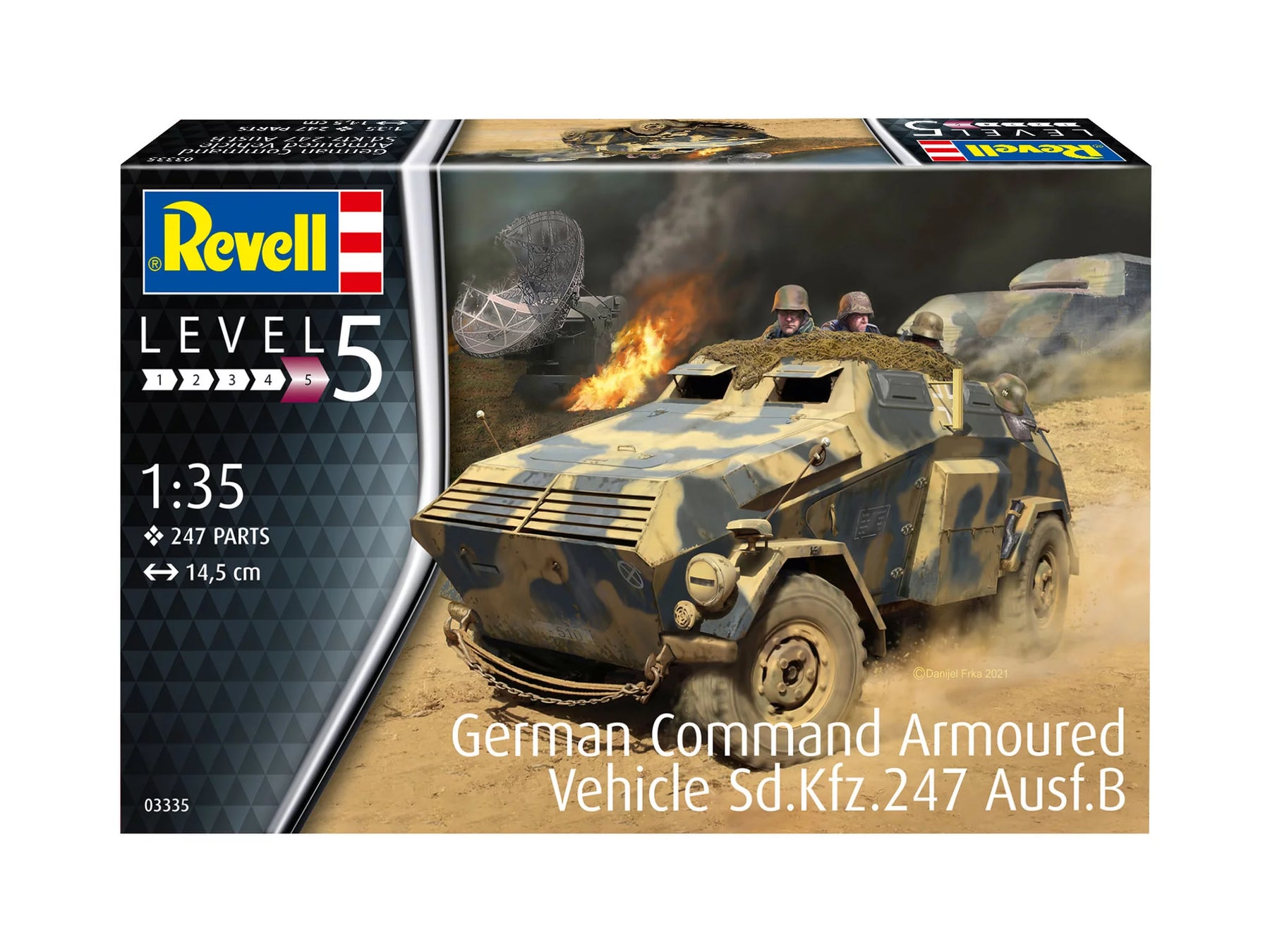 German Command Armoured Vehicle Sd.Kfz.247 Ausf.B