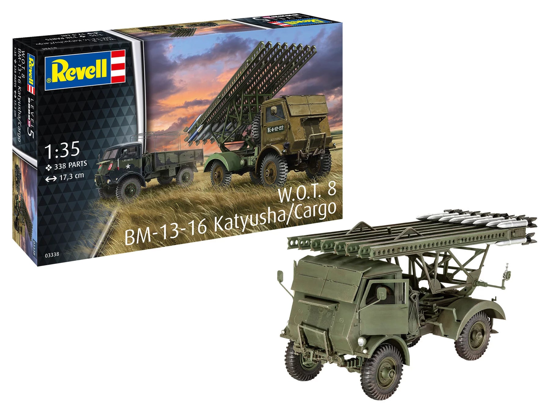 WOT 8 BM-13-16 Katyusha-vracht