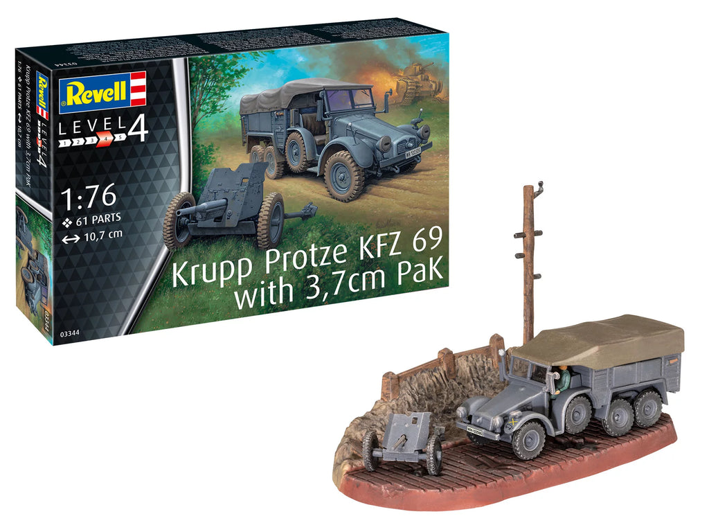 Krupp Protze Kfz 69 with 3.7cm Pak