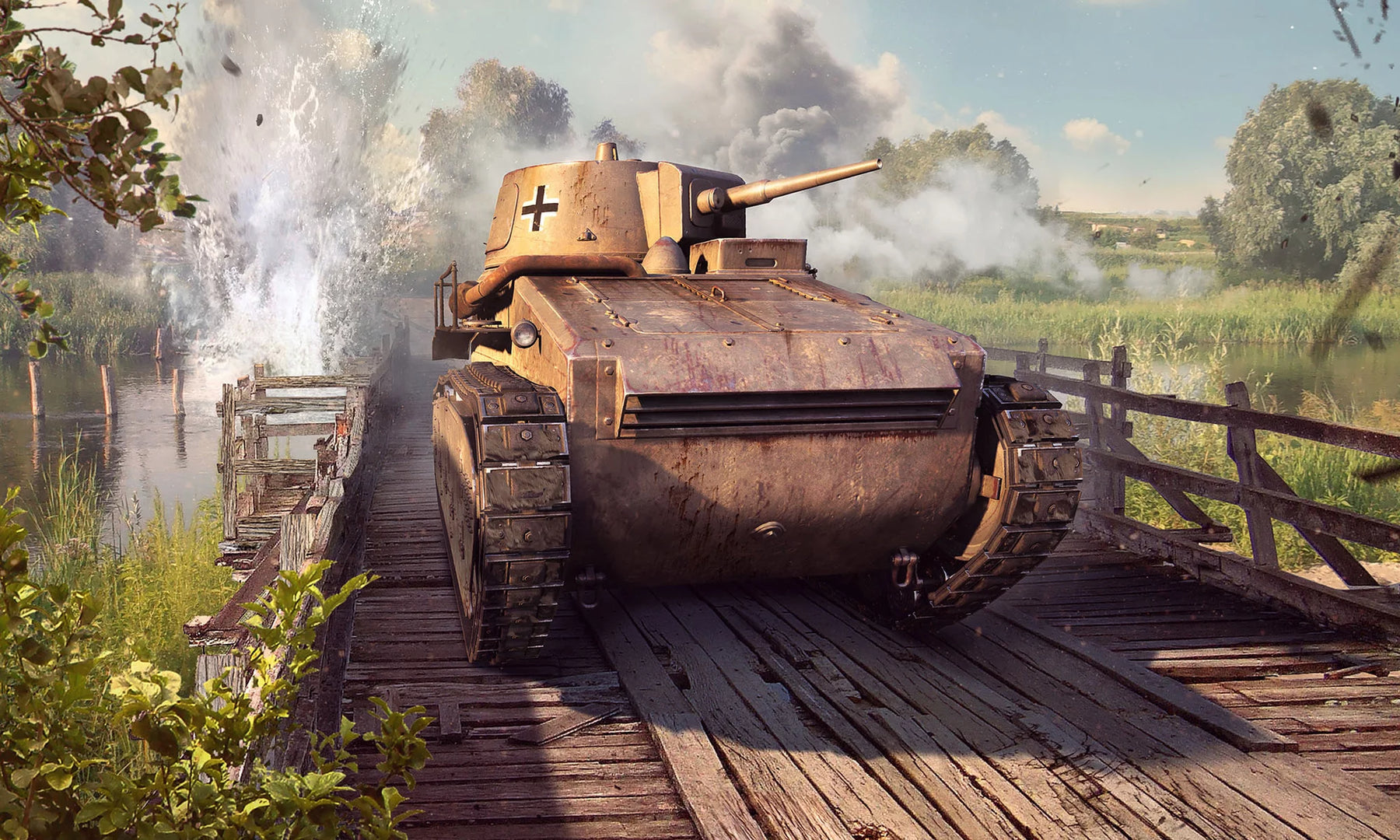 Light tractor Rheinmetall 1930 "World of Tanks"