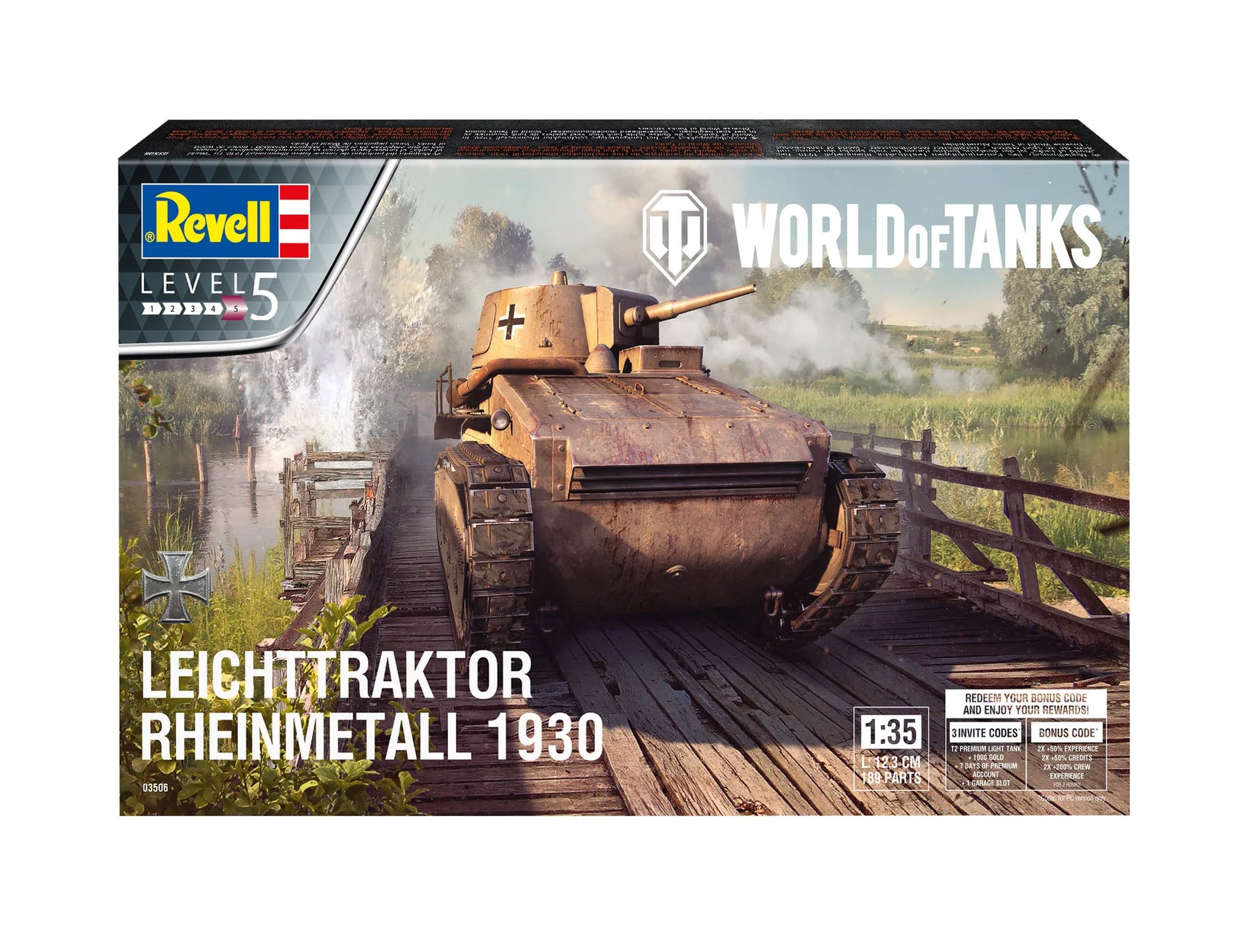 Light tractor Rheinmetall 1930 "World of Tanks"