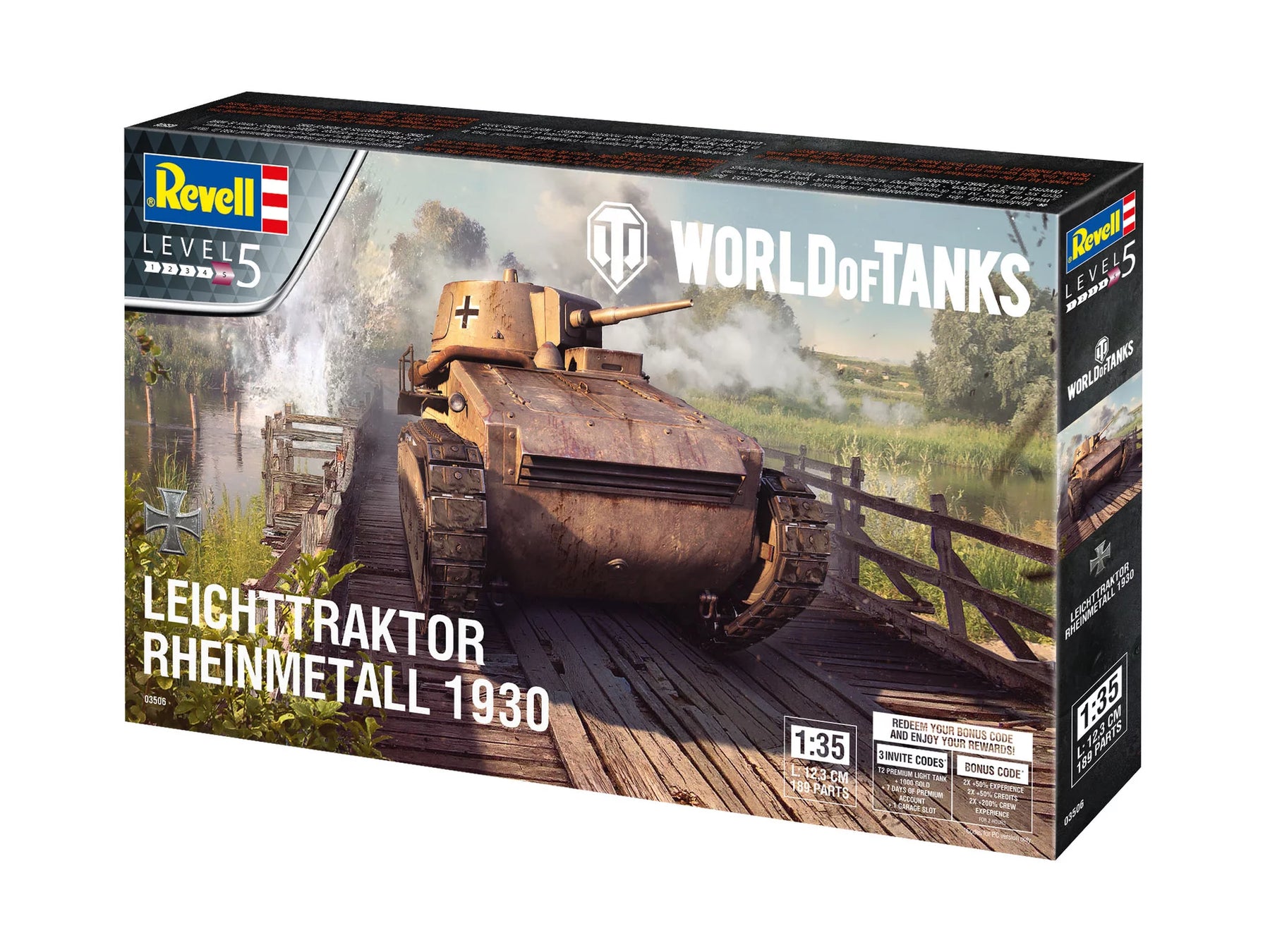 Light tractor Rheinmetall 1930 "World of Tanks"