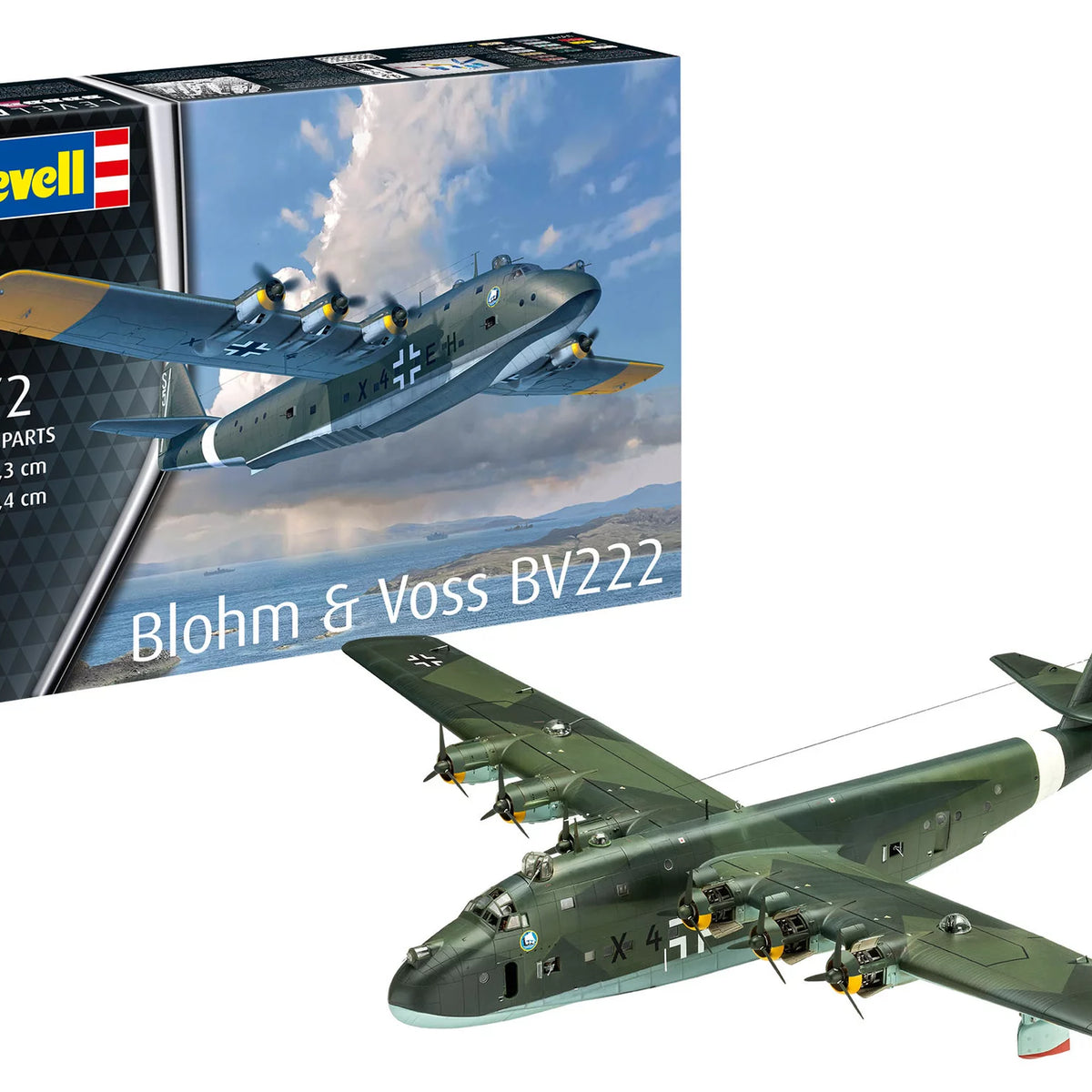 1/72 ブローム&amp;ホッス BV222 V-2 プラモデル(REV04383) Revell(レベル) 461377_1200x1200_crop_center.