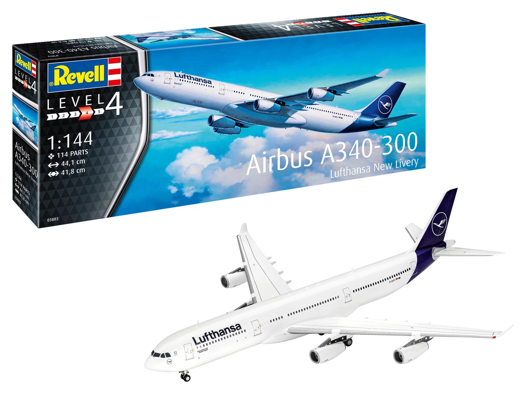 Airbus A340-300 „Lufthansa” új festés