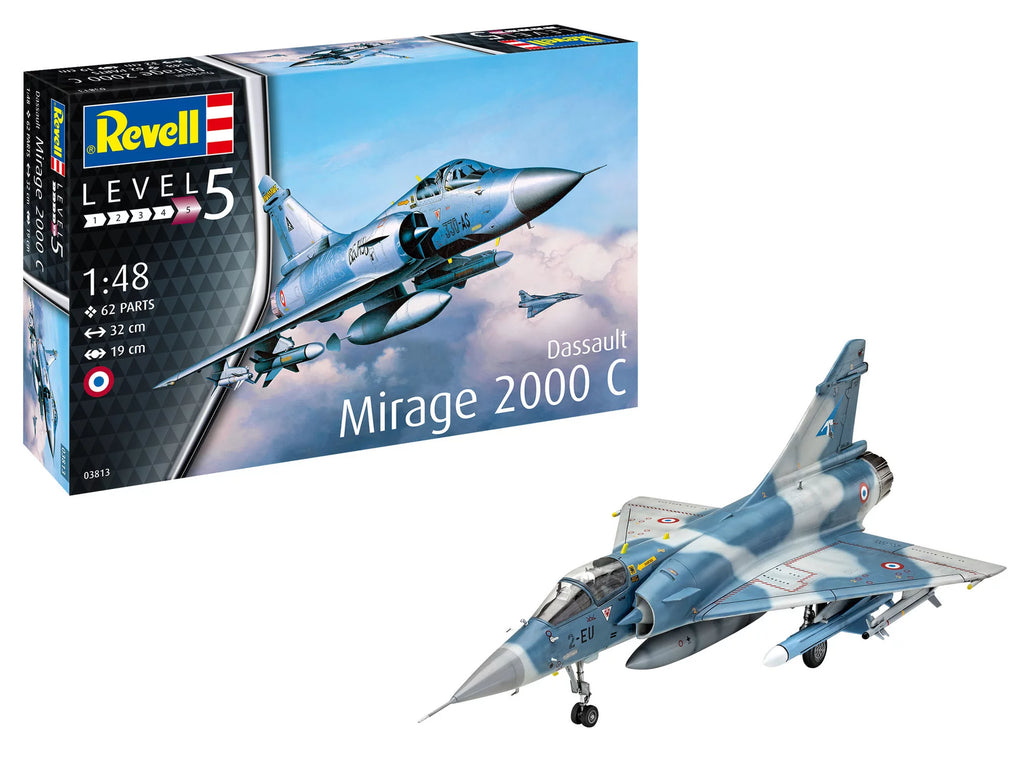 ModelSet avion 63813 - Dassault Mirage 2000C (1:48) - Moderne