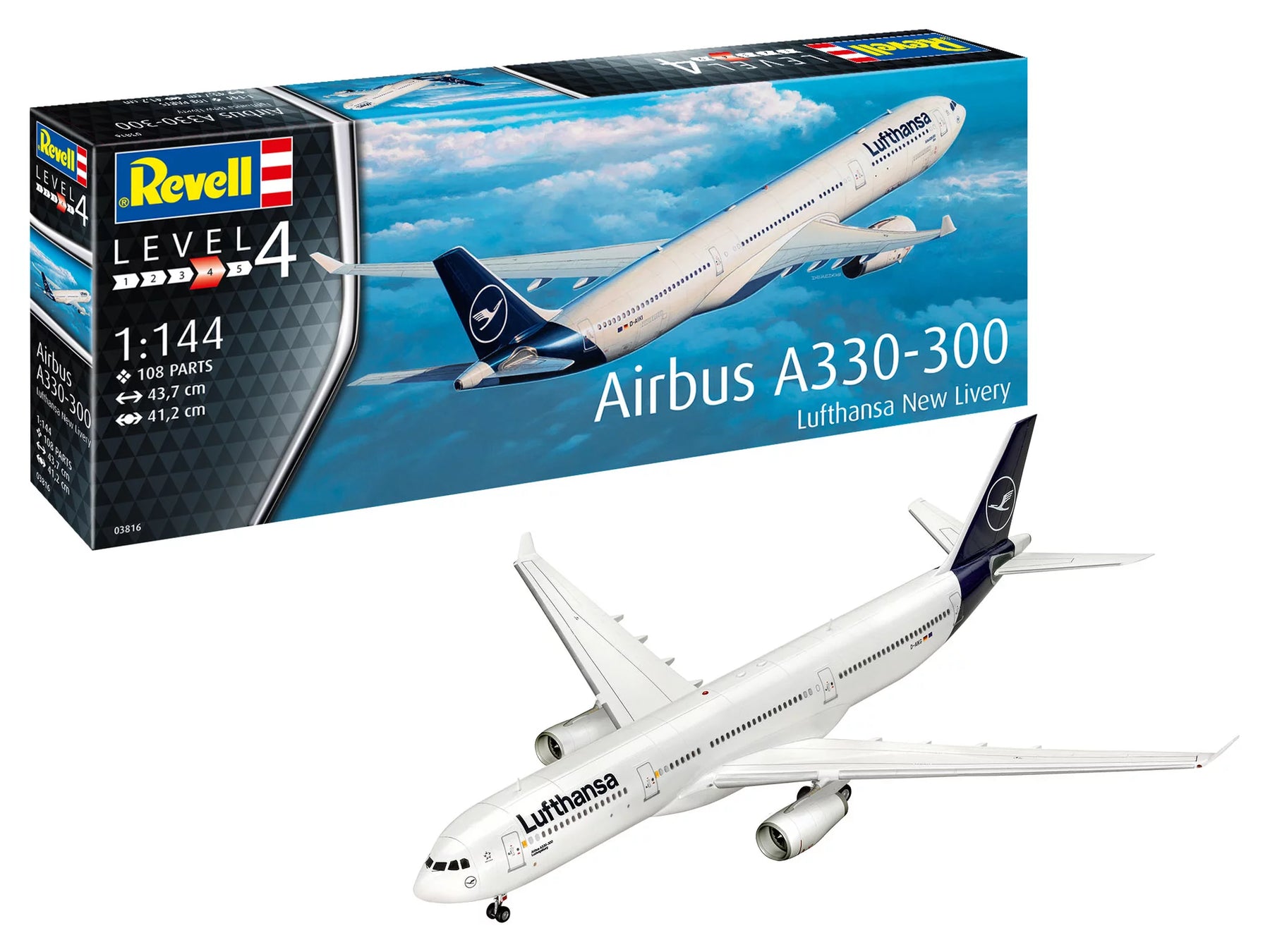 Airbus A330-300 – Lufthansa "új színkép"
