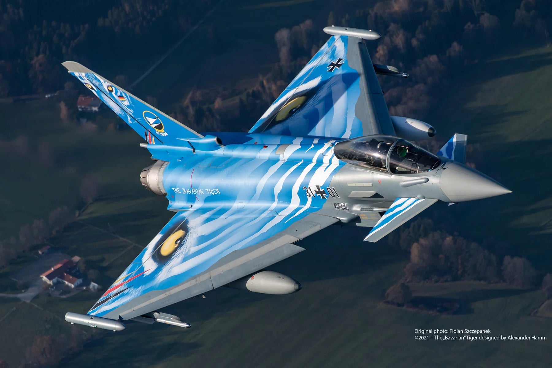 Eurofighter Typhoon "Bavarian Tiger 2021"