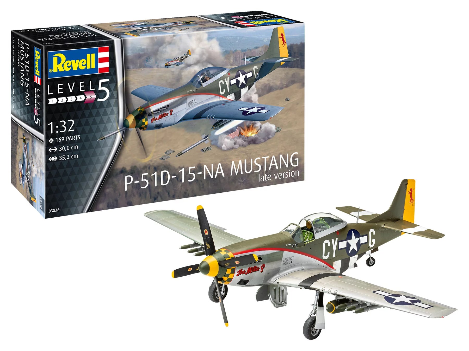 P-51D-15-NA MUSTANG late versie
