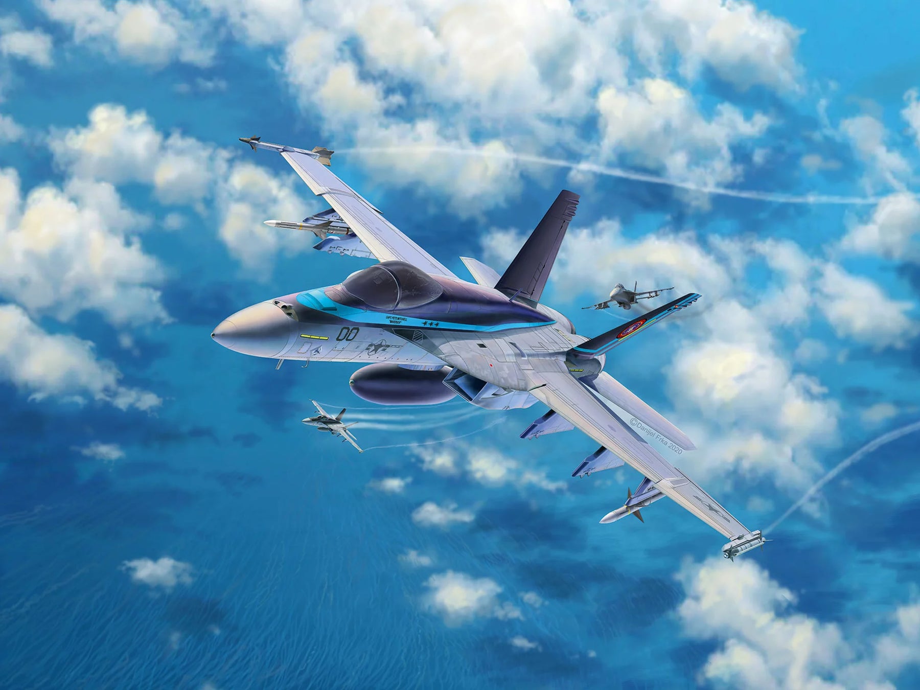Maverickův F-A-18E Super Hornet "Top Gun"