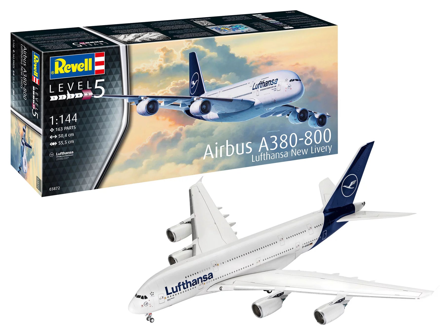 Airbus A380-800 "Lufthansa" új festés