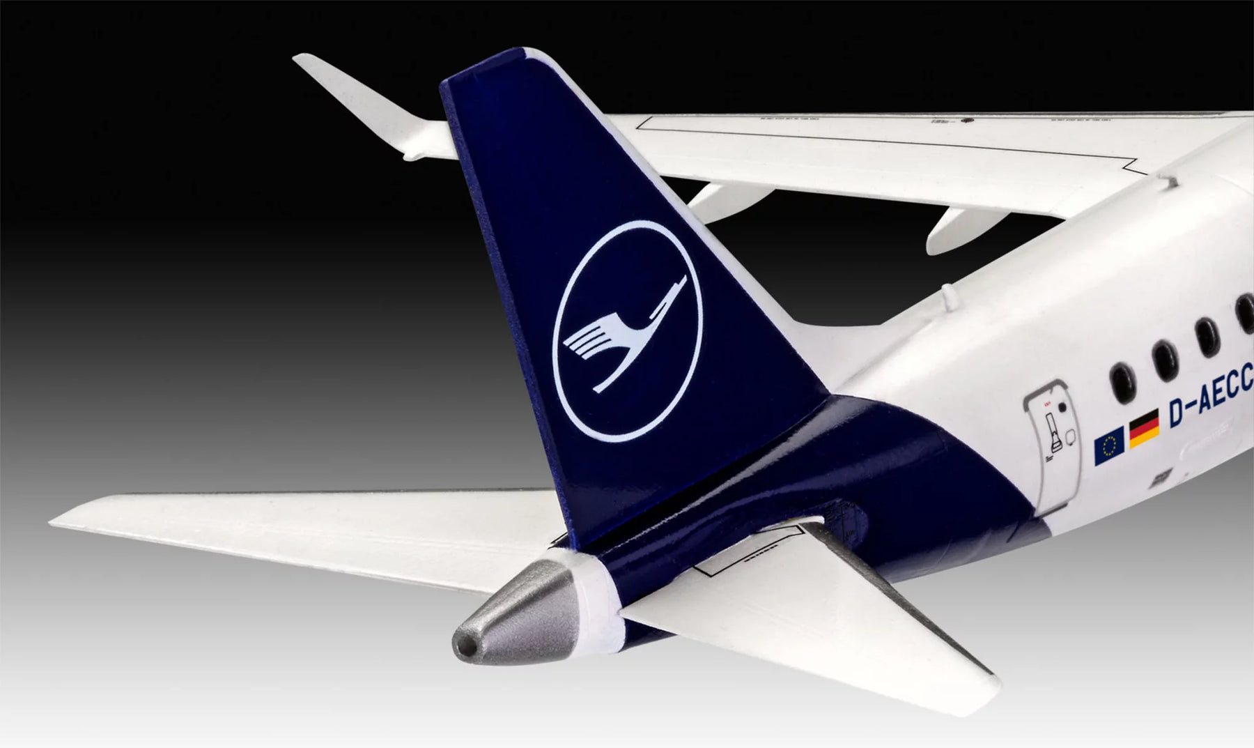 Embraer 190 "Lufthansa" nieuwe kleurstelling