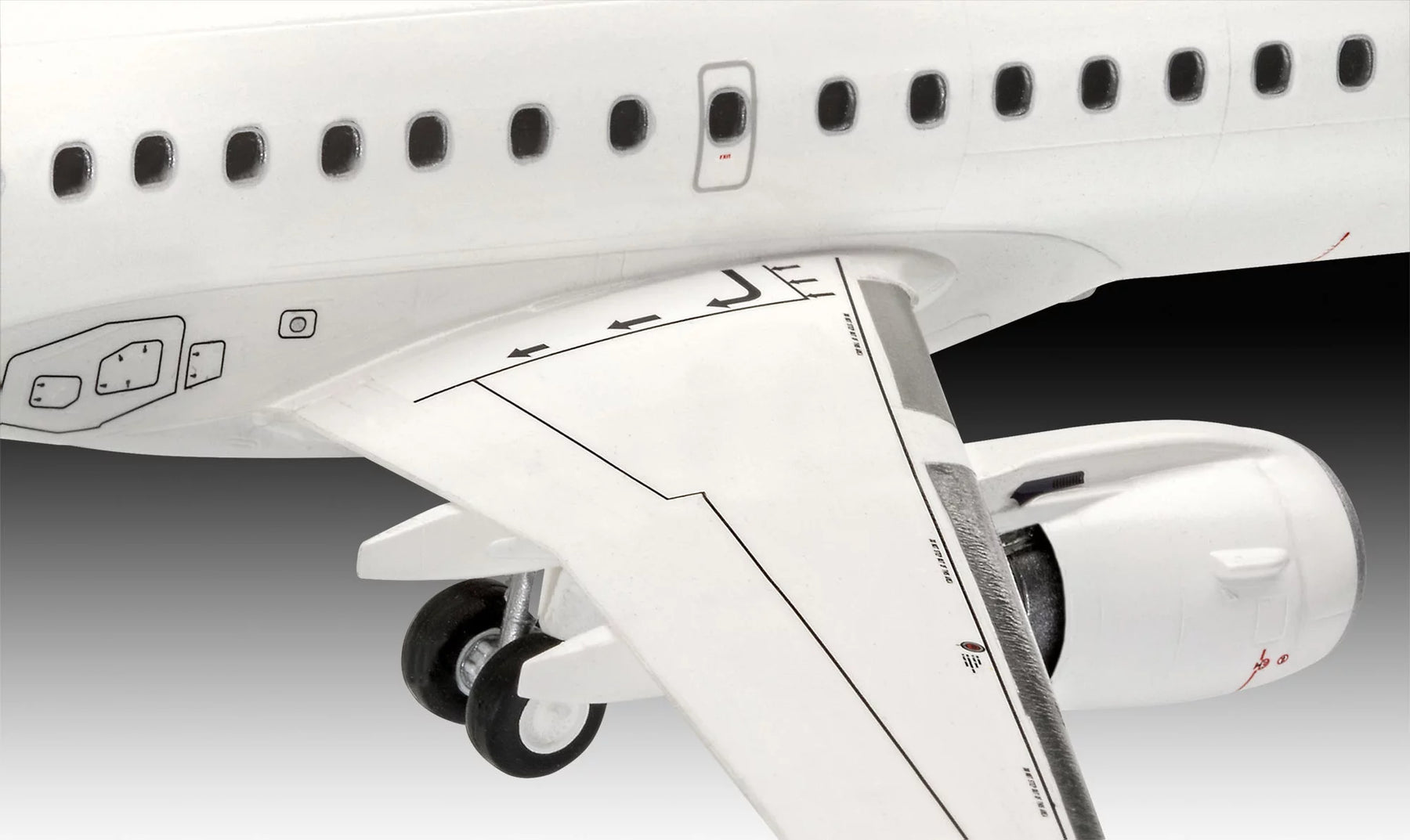 Embraer 190 "Lufthansa" nieuwe kleurstelling