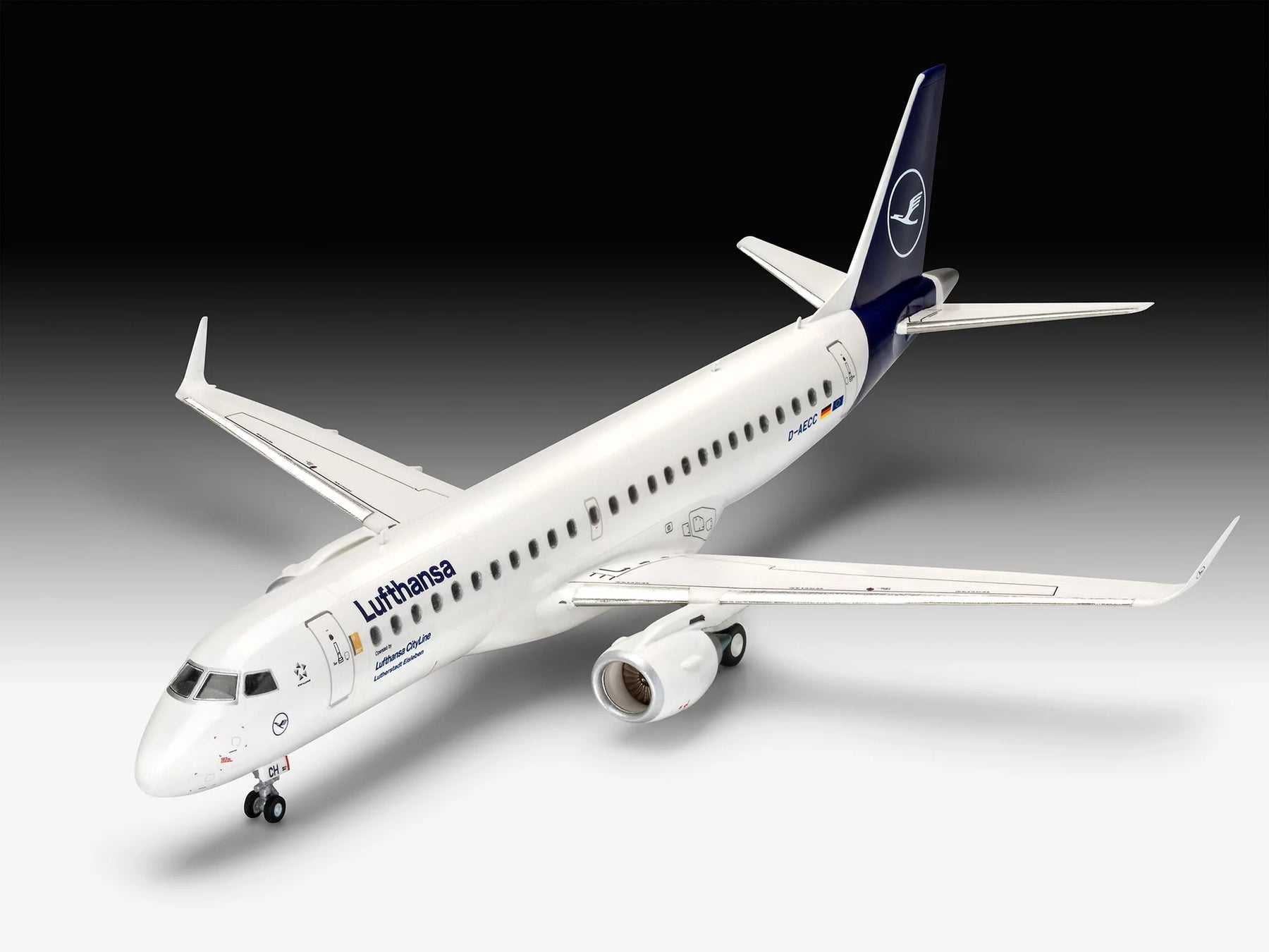 Embraer 190 "Lufthansa" nieuwe kleurstelling