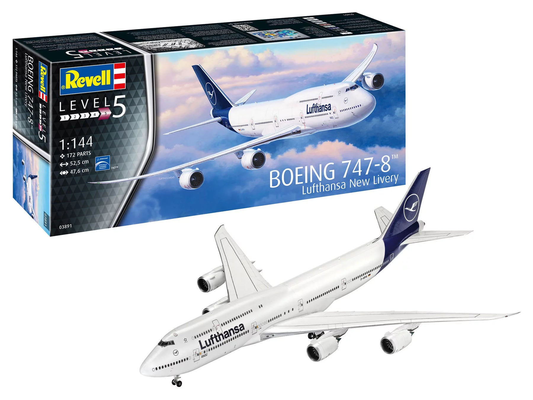Boeing 747-8 "Lufthansa" New Livery