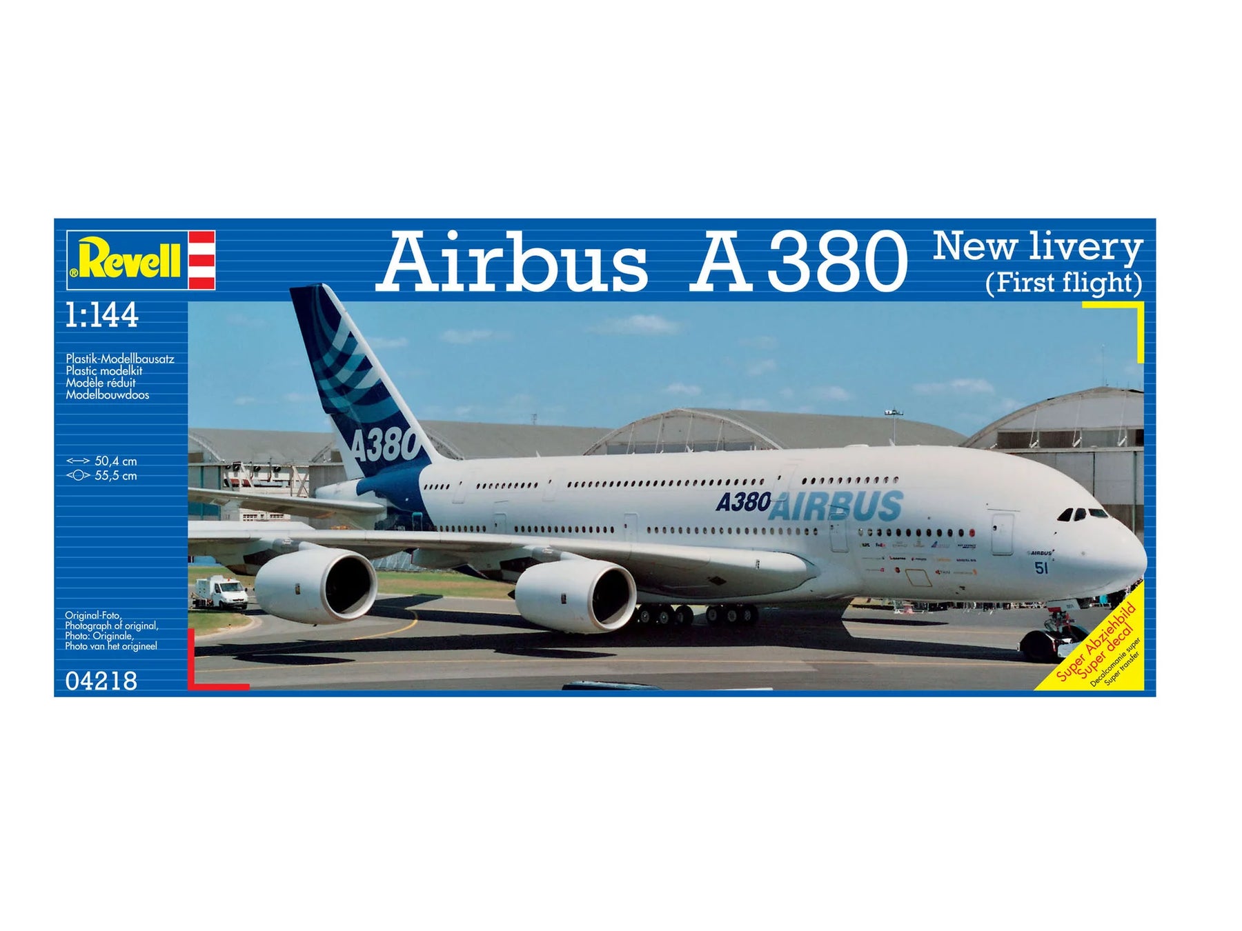 Airbus A380 Design Nieuwe kleurstelling "First Flight"