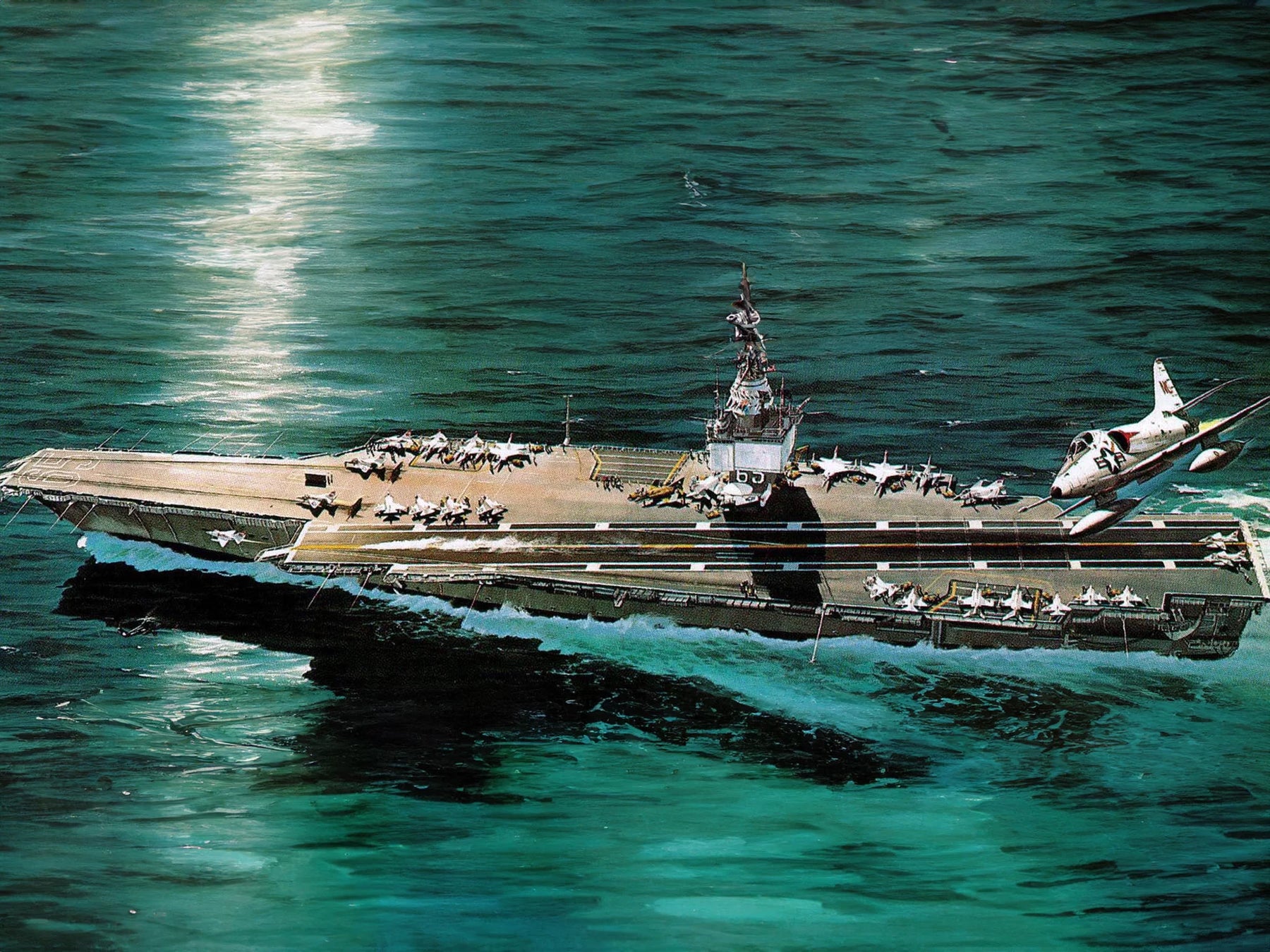 Nuclear Carrier U.S.S. Enterprise