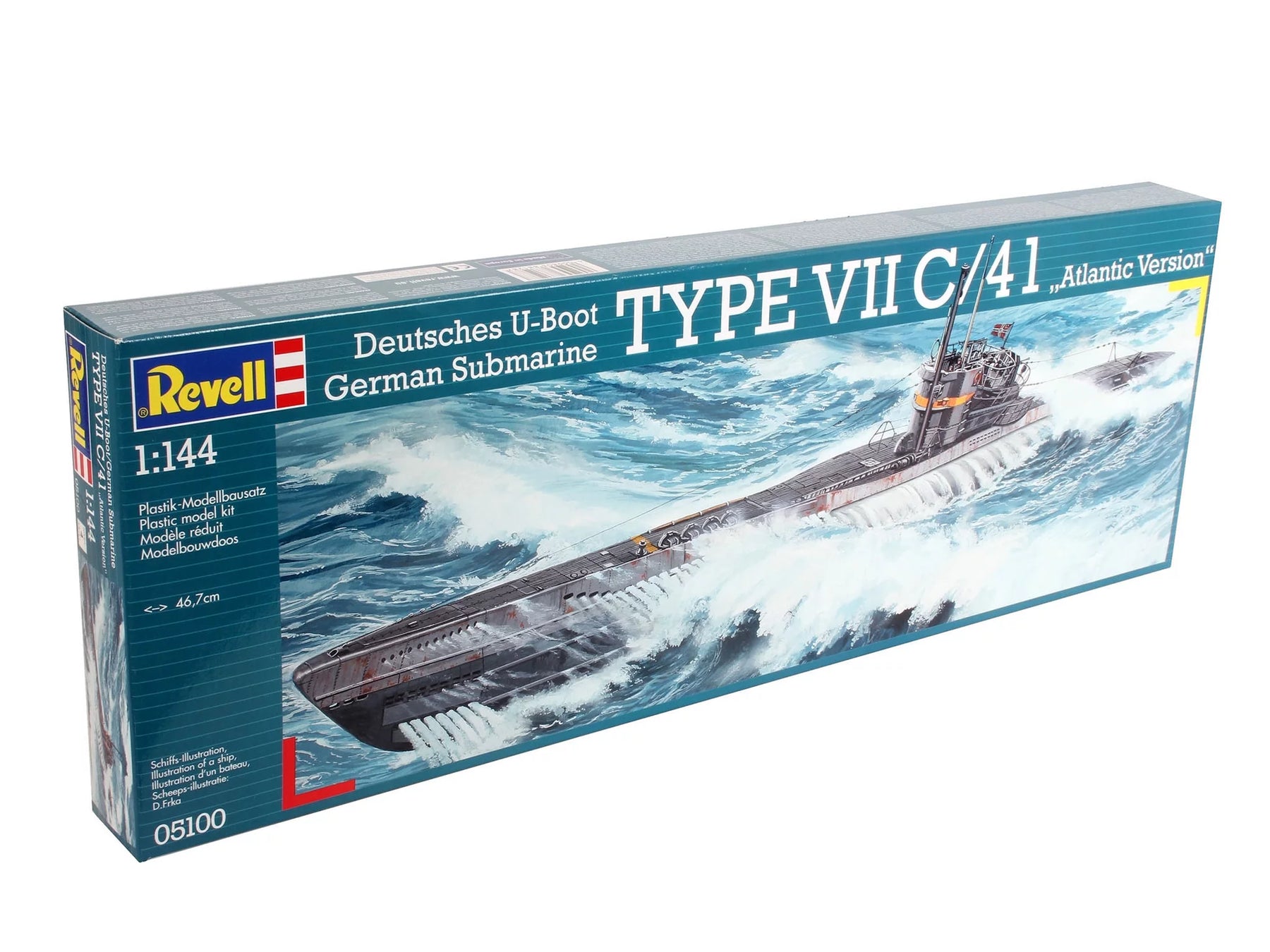 German submarine TYPE VII C-41 "Atlantic Version"