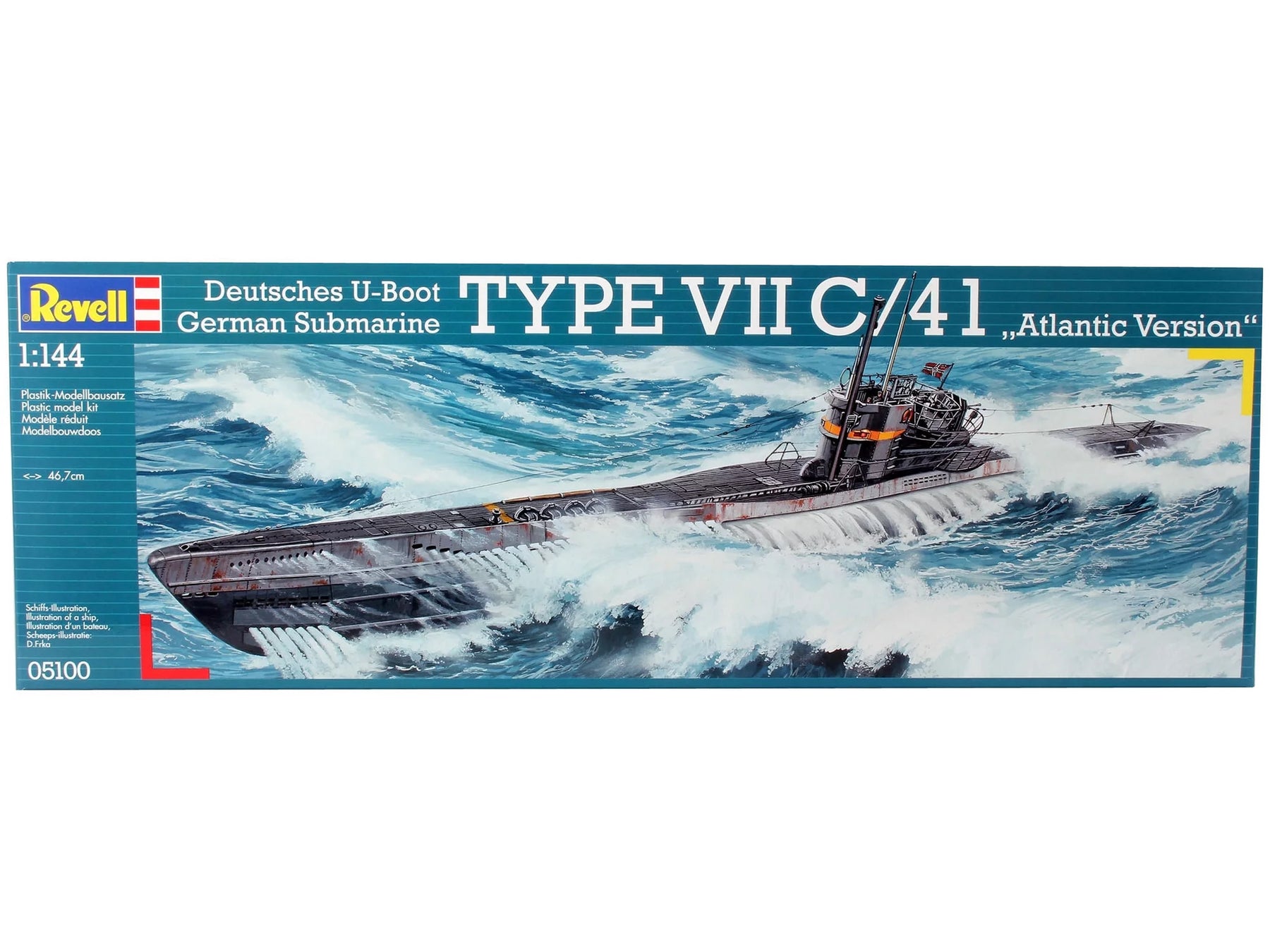German submarine TYPE VII C-41 "Atlantic Version"