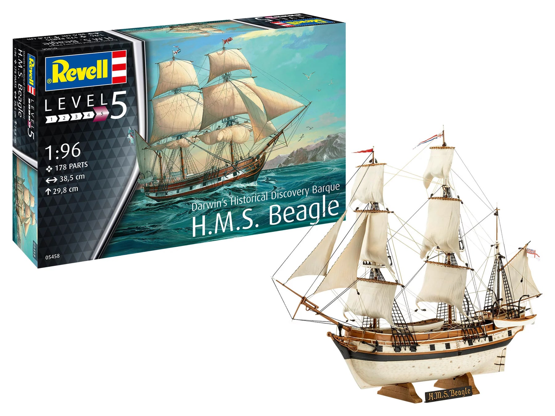 Darwin történelmi felfedezése Barque H.M.S. vizsla