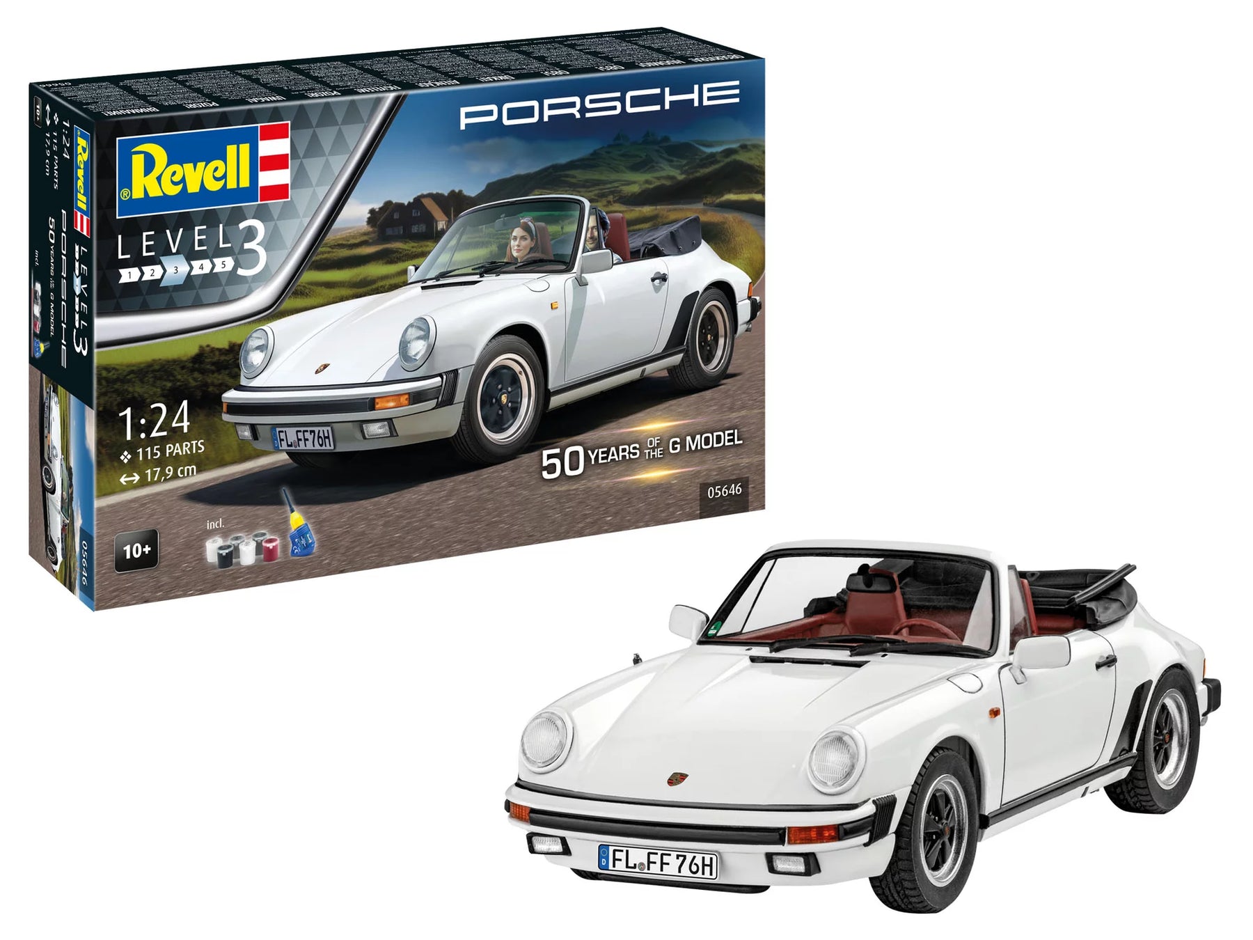 Cadeauset 50 jaar Porsche 911 G-model