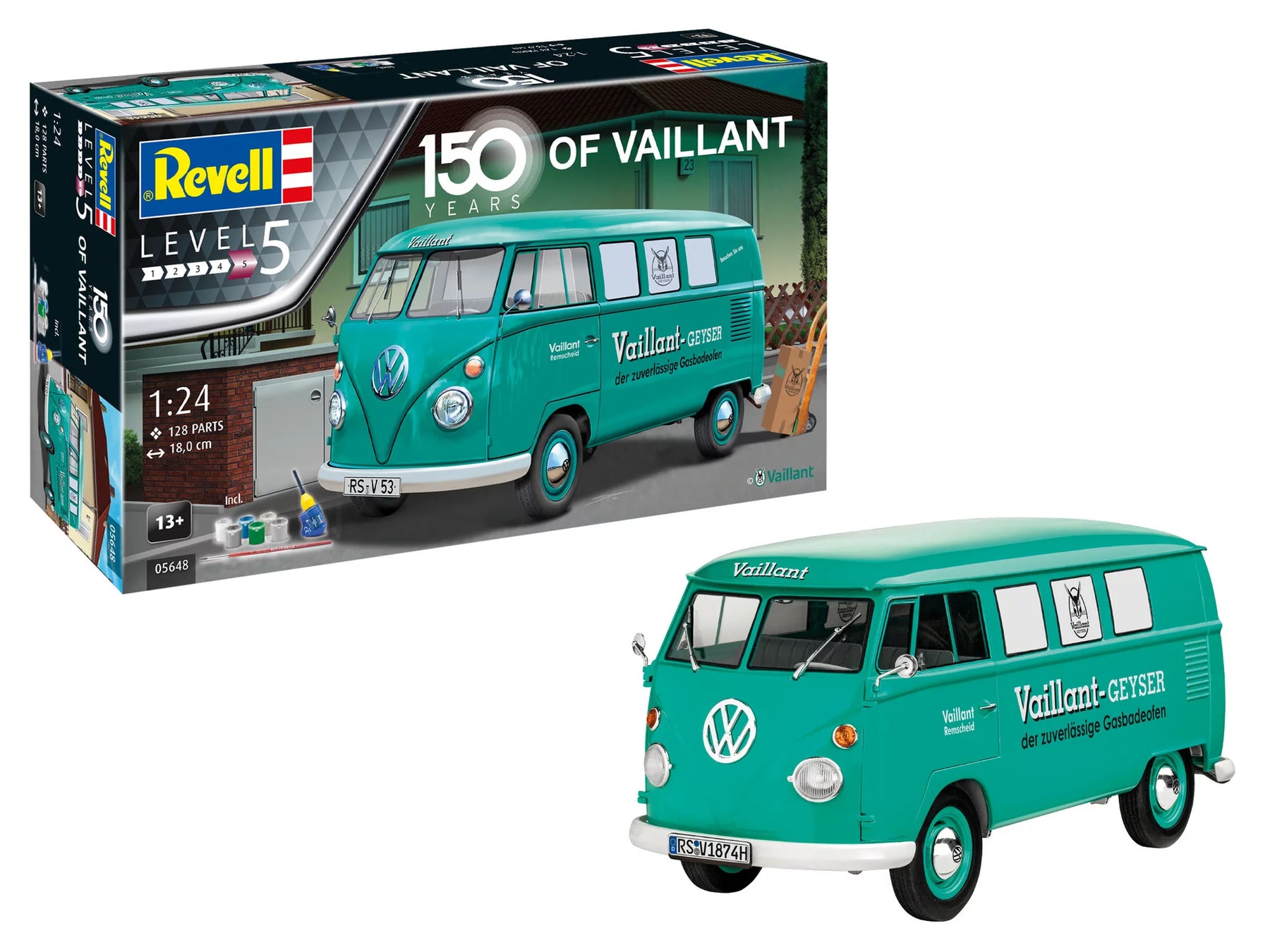 Geschenkset  "150 years of Vaillant" VW T1 Bus