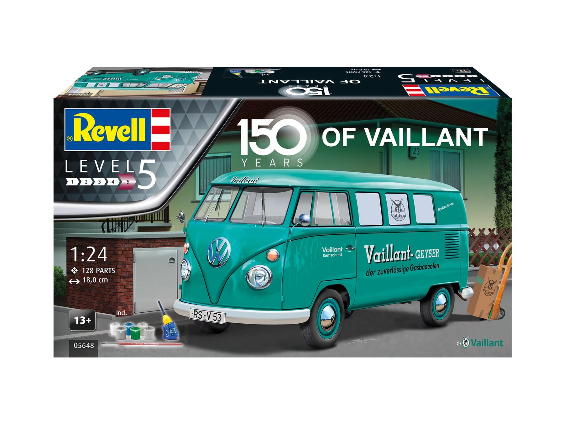 Geschenkset "150 jaar Vaillant" VW T1 Bus