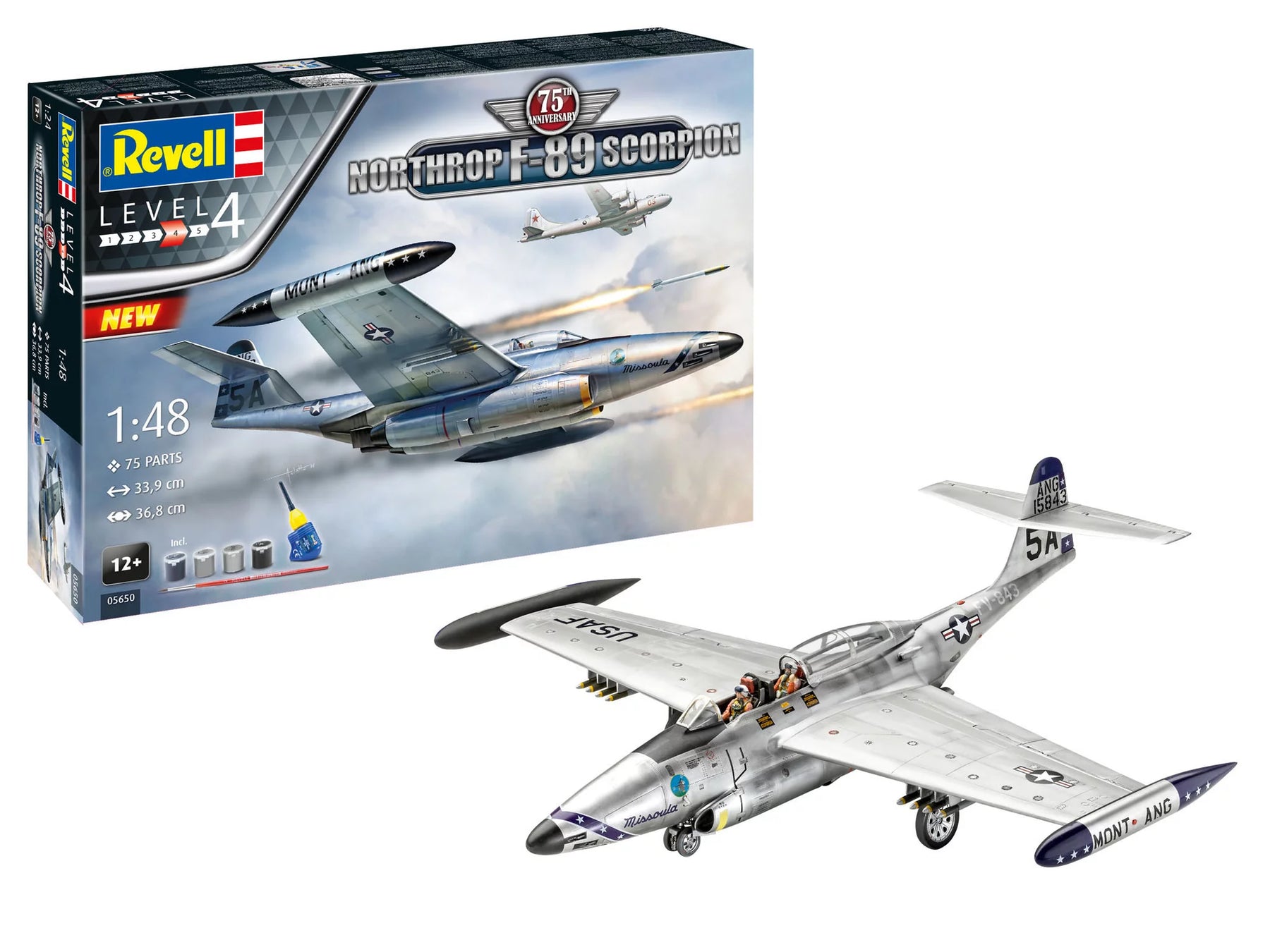 Ajándékkészlet 75. évf. Northrop F-89 Scorpion