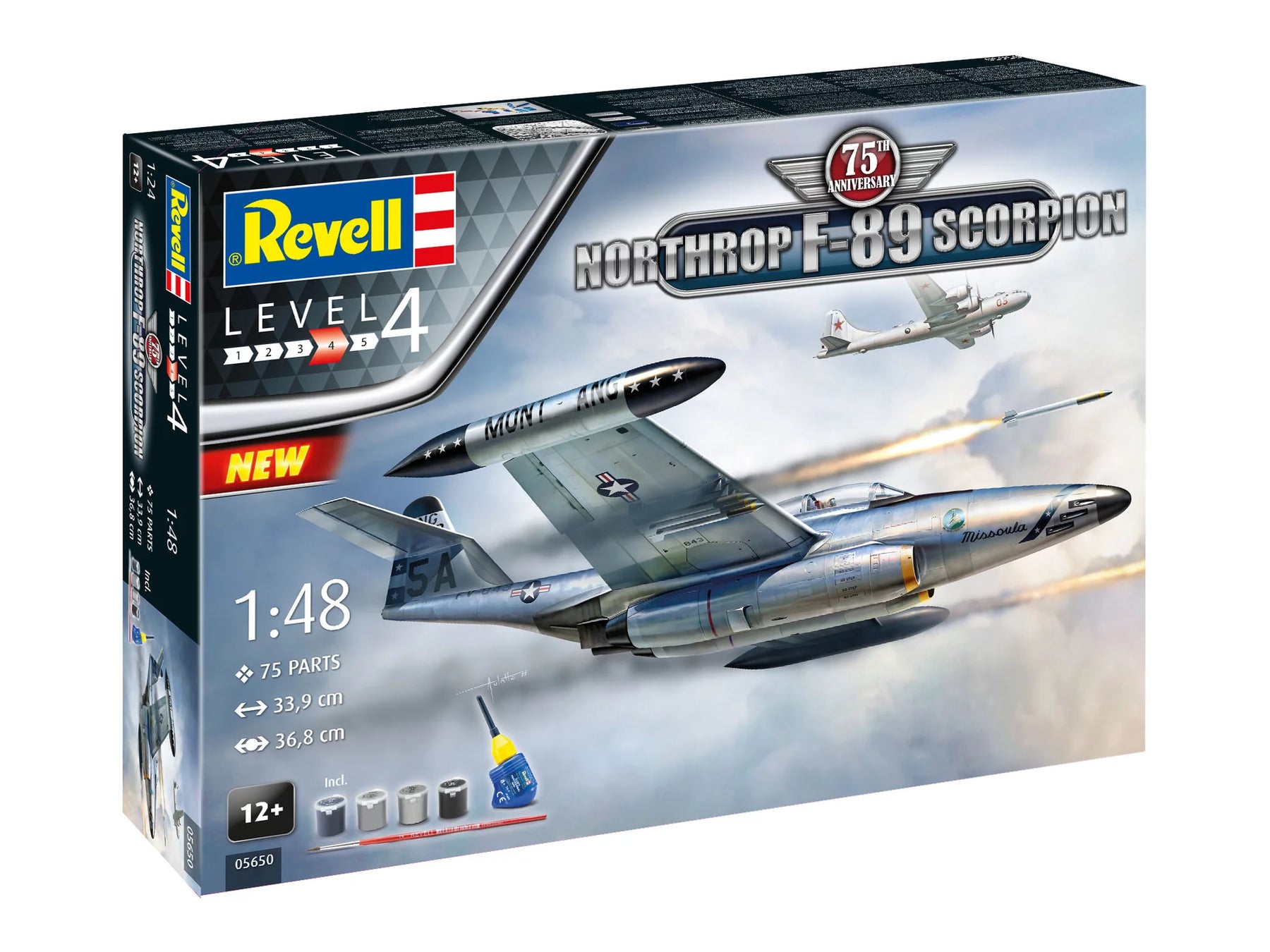 Ajándékkészlet 75. évf. Northrop F-89 Scorpion