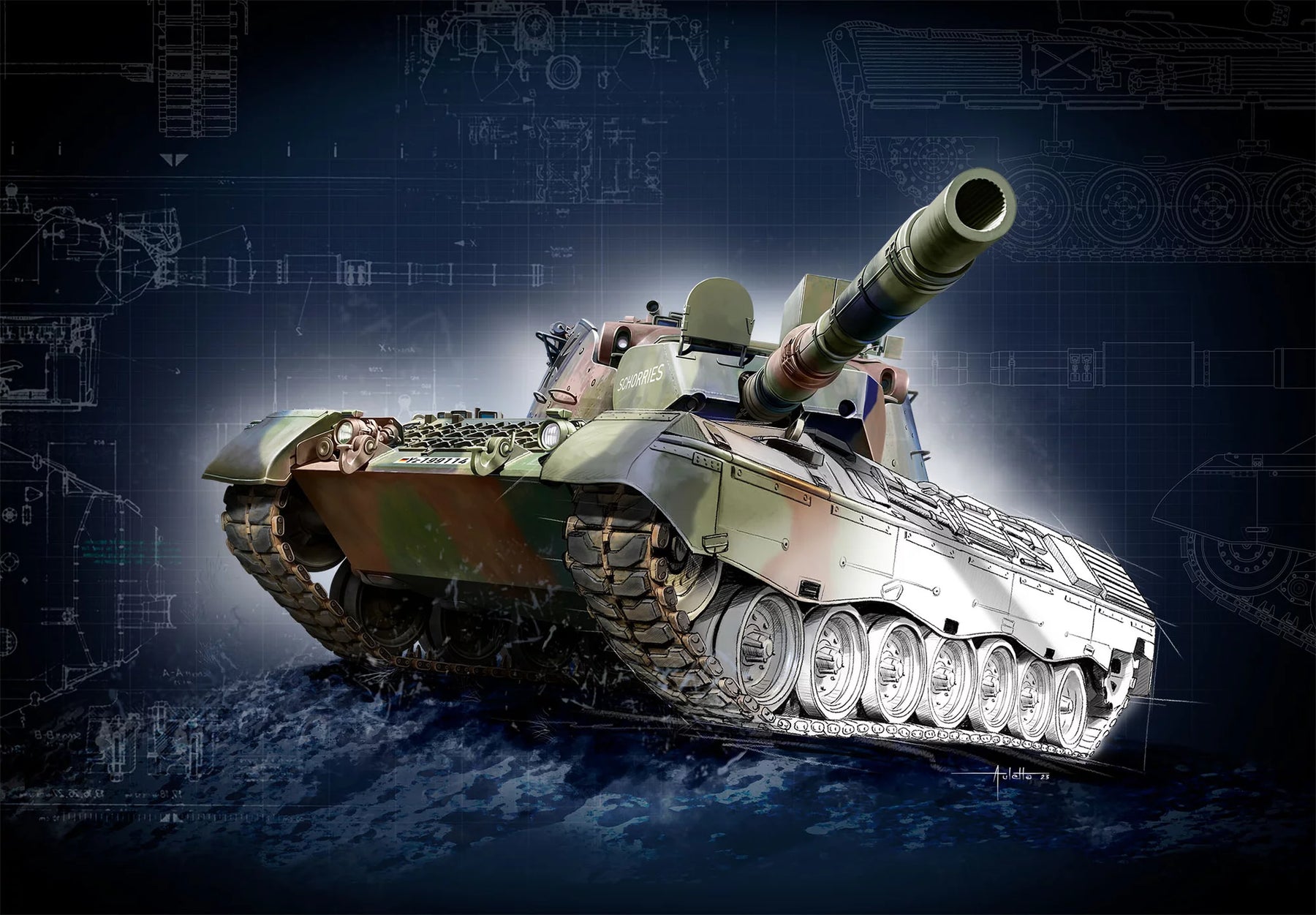 Dárková sada Leopard 1 A1A1-A1A4
