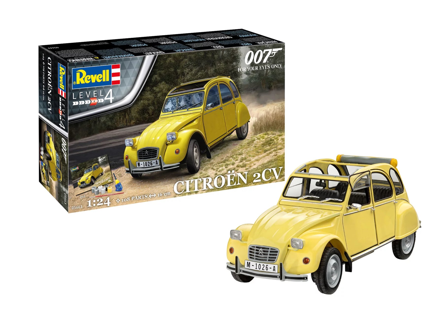 Geschenkset James Bond "Citroen 2 CV"