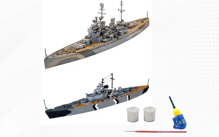 Eerste dioramaset - Slag bij Bismarck