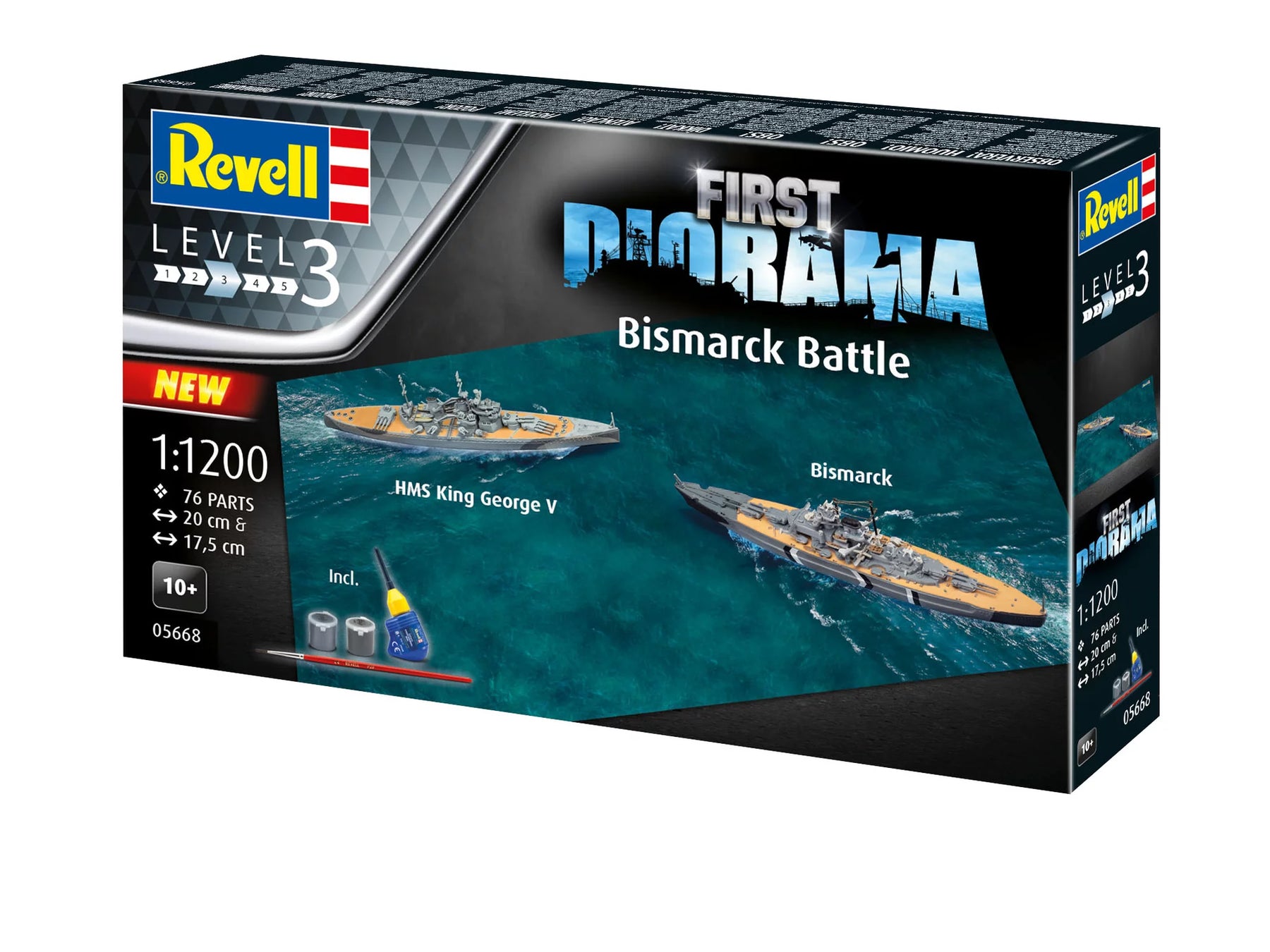 First Diorama Set - Bismarck Battle