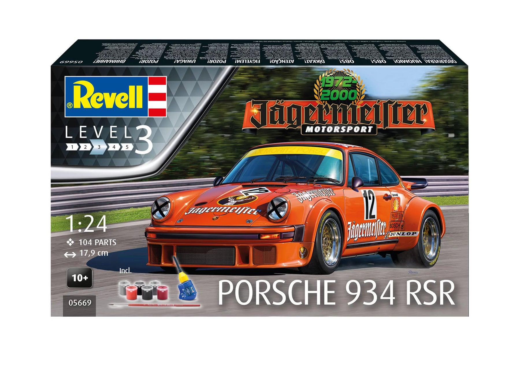 Set de regalo del 50.º aniversario de Jägermeister Motorsport
