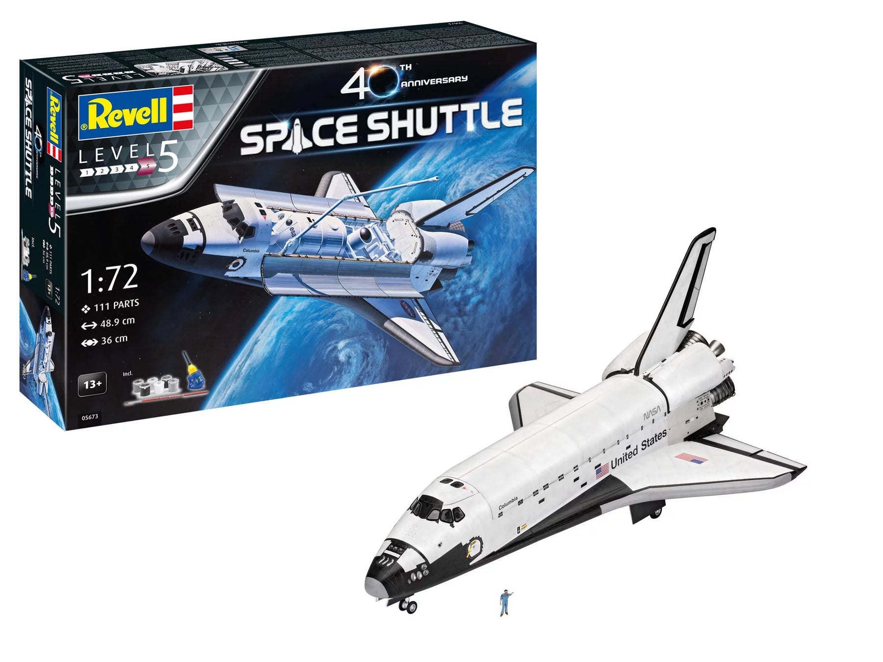 Cadeauset Space Shuttle, 40e. Verjaardag
