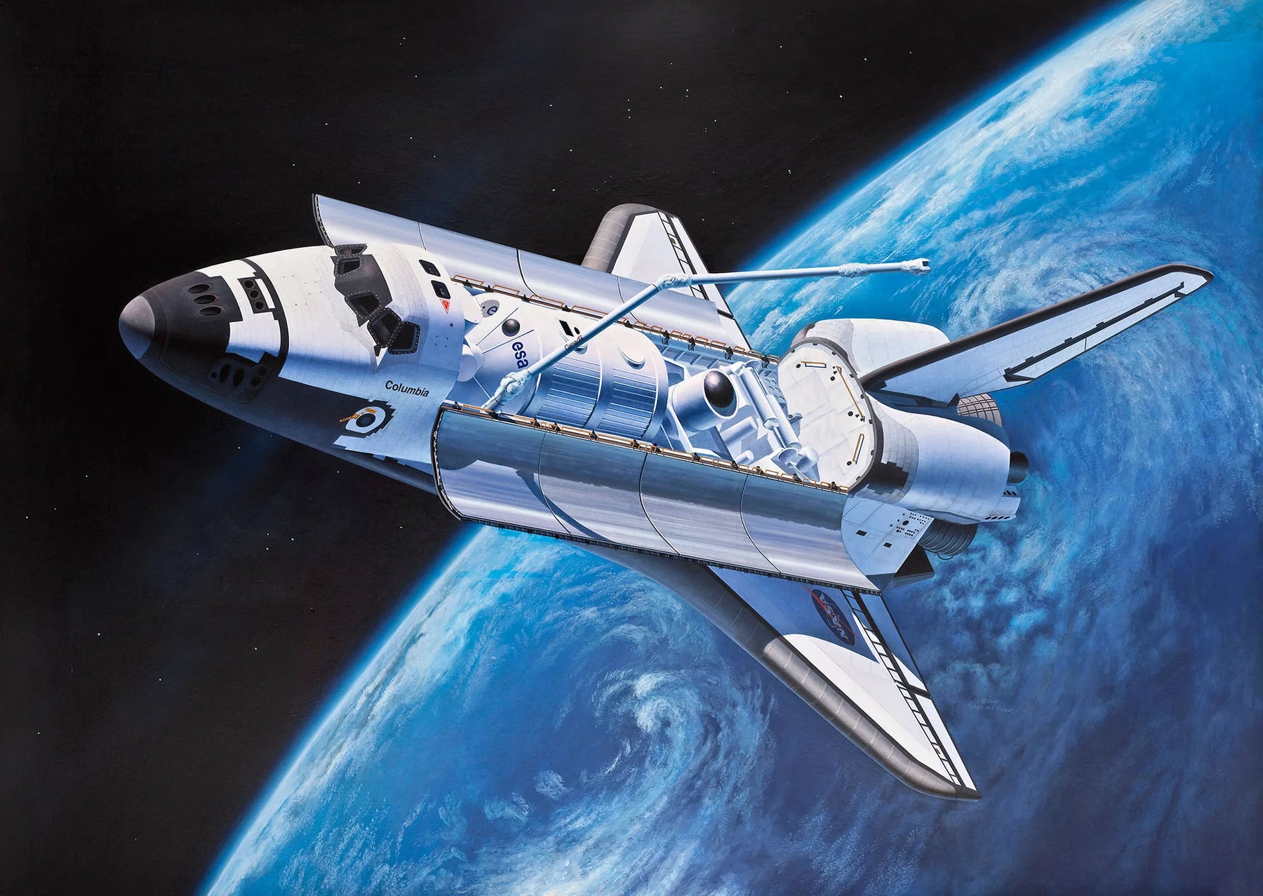 Gift set Space Shuttle, 40th. Anniversary
