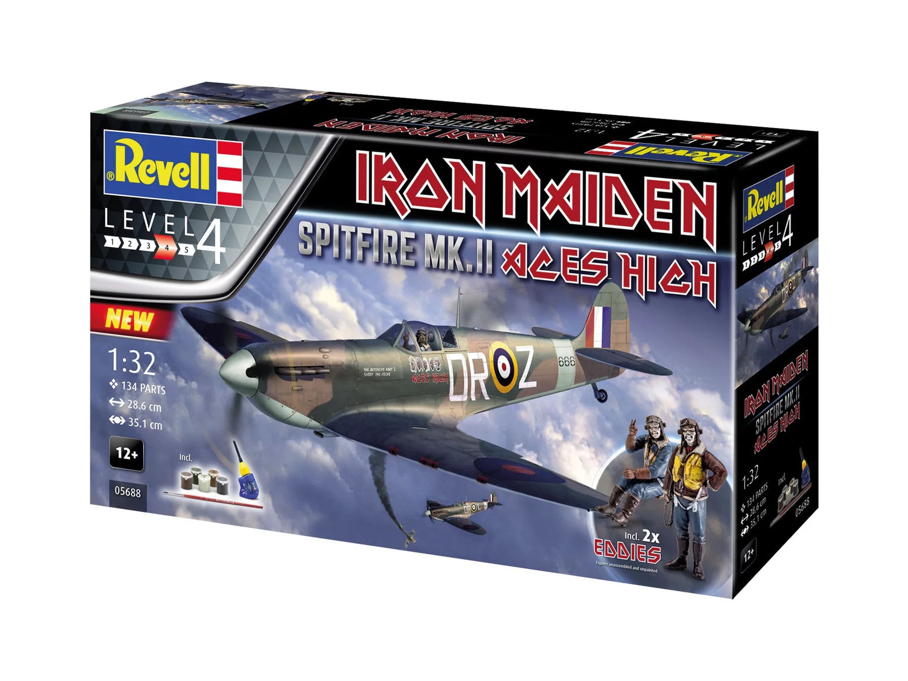 Ajándék szett Spitfire Mk.II "Aces High" Iron Maiden