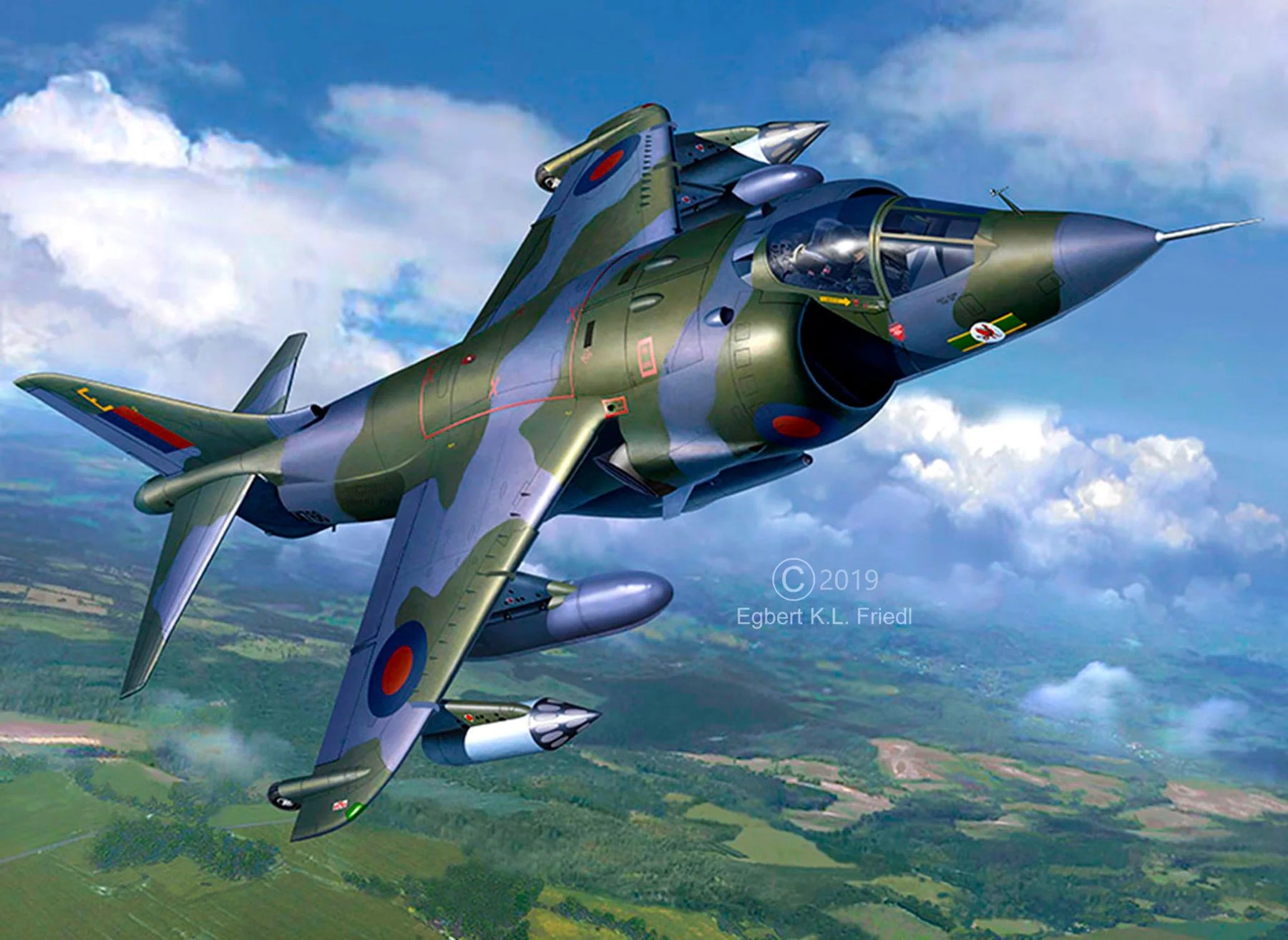 Gift set Harrier GR.1, 50 years