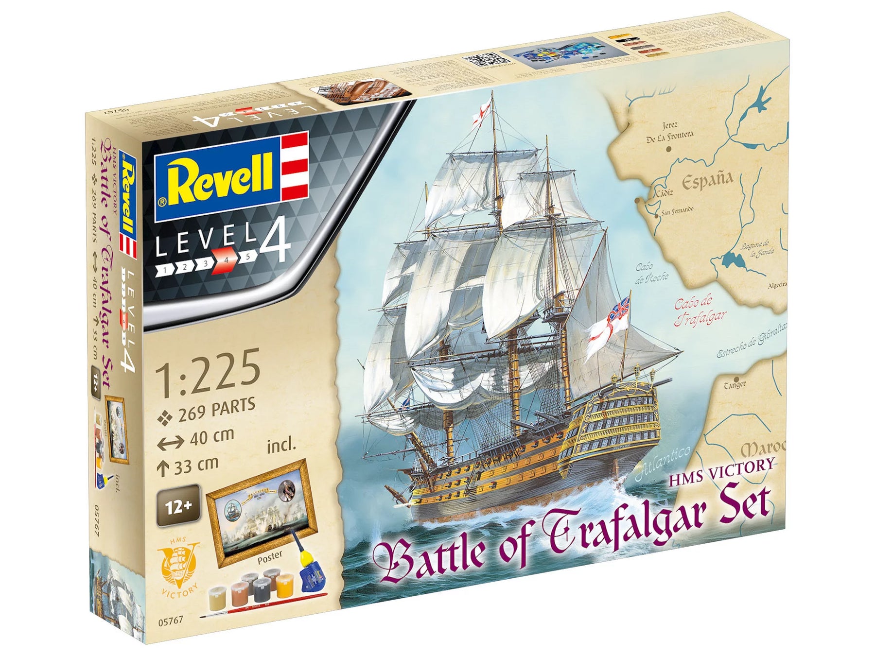 Slag bij Trafalgar cadeauset
