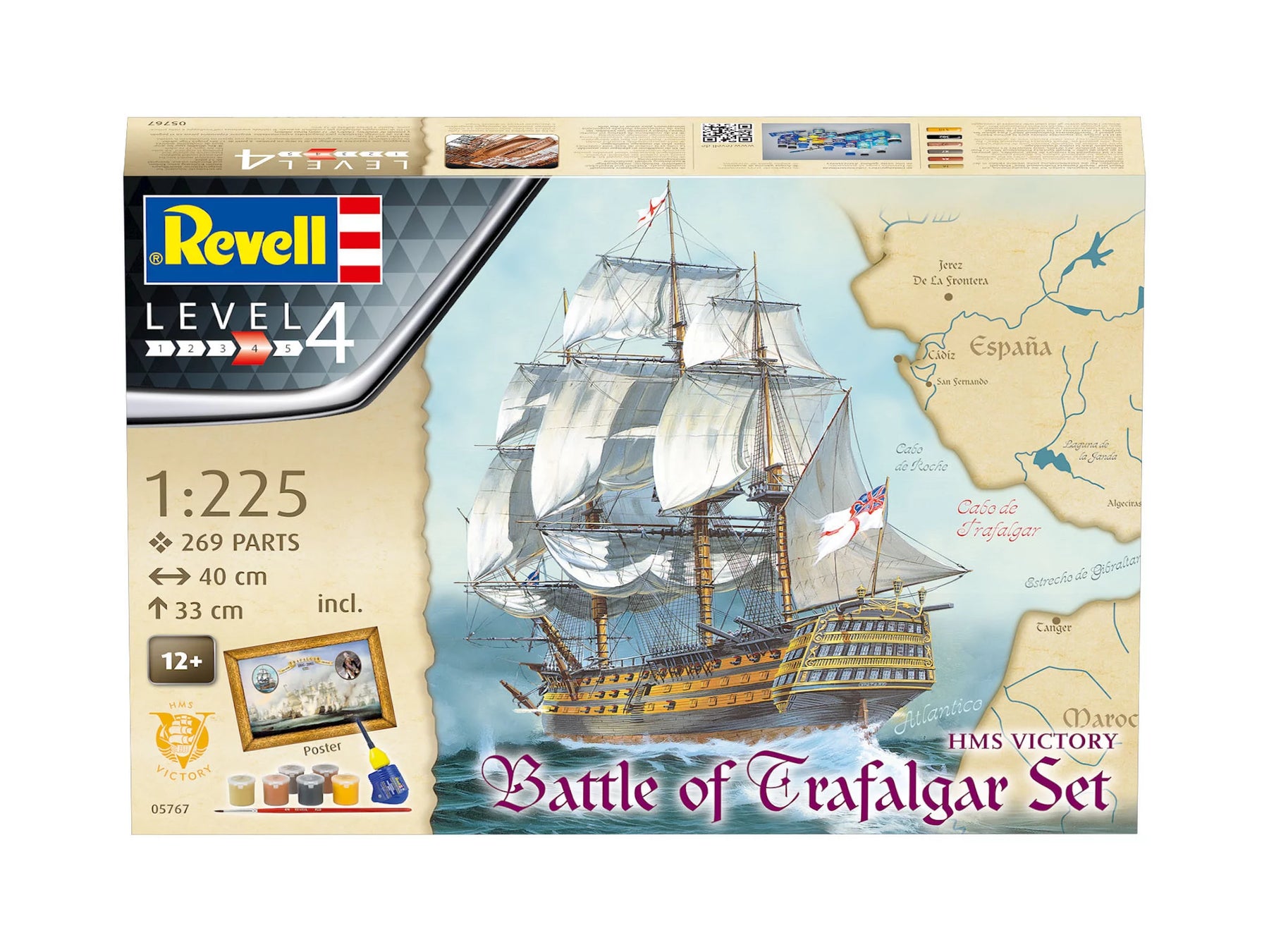 Slag bij Trafalgar cadeauset
