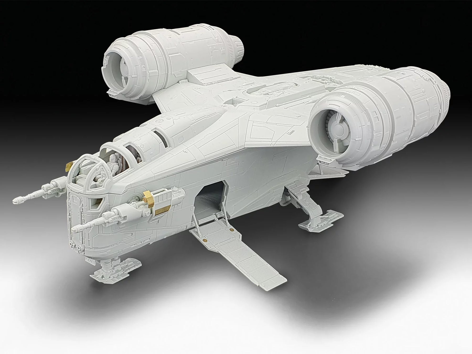 The Mandalorian: Razor Crest "Edición Platino"