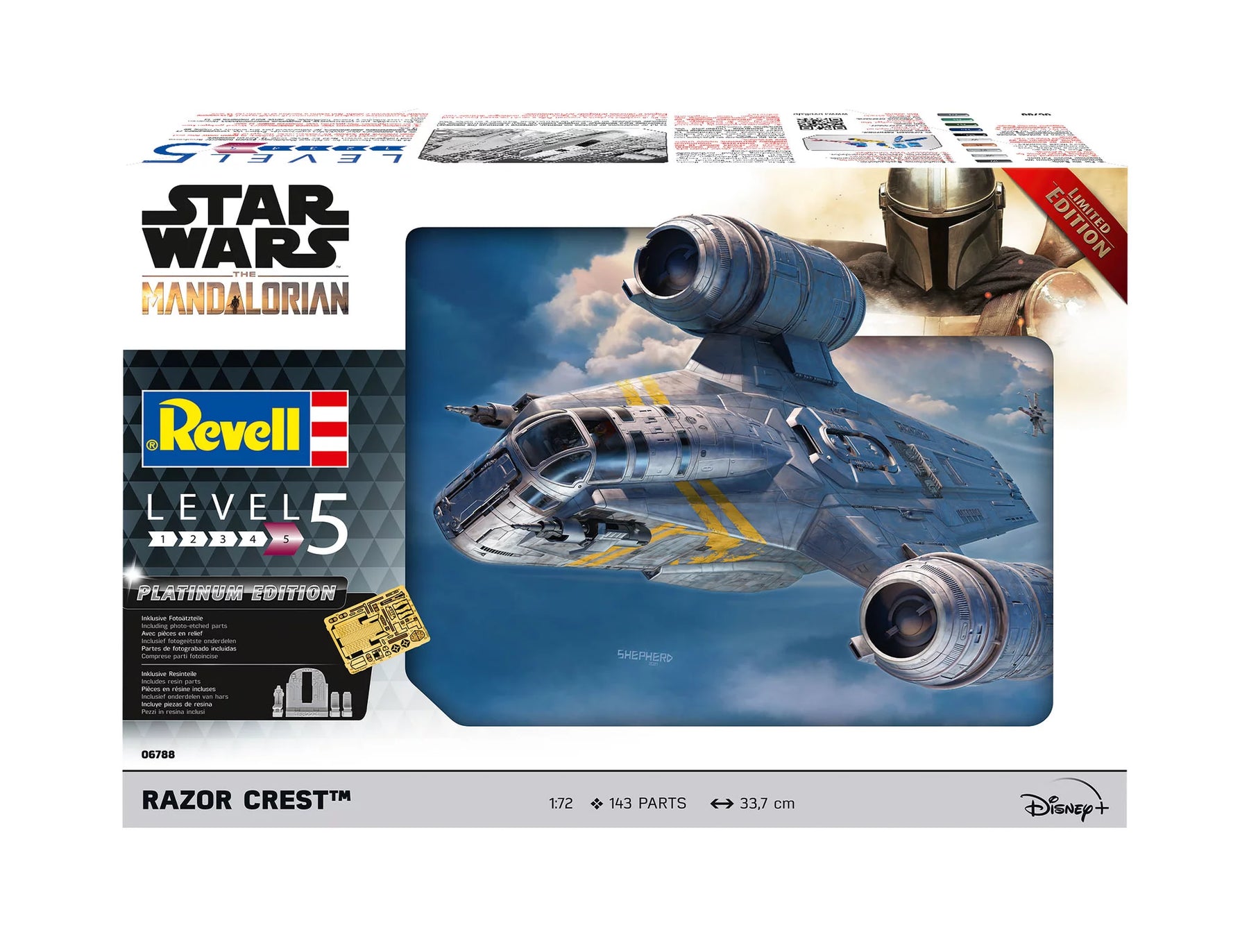The Mandalorian: Razor Crest "Platinum Edition"